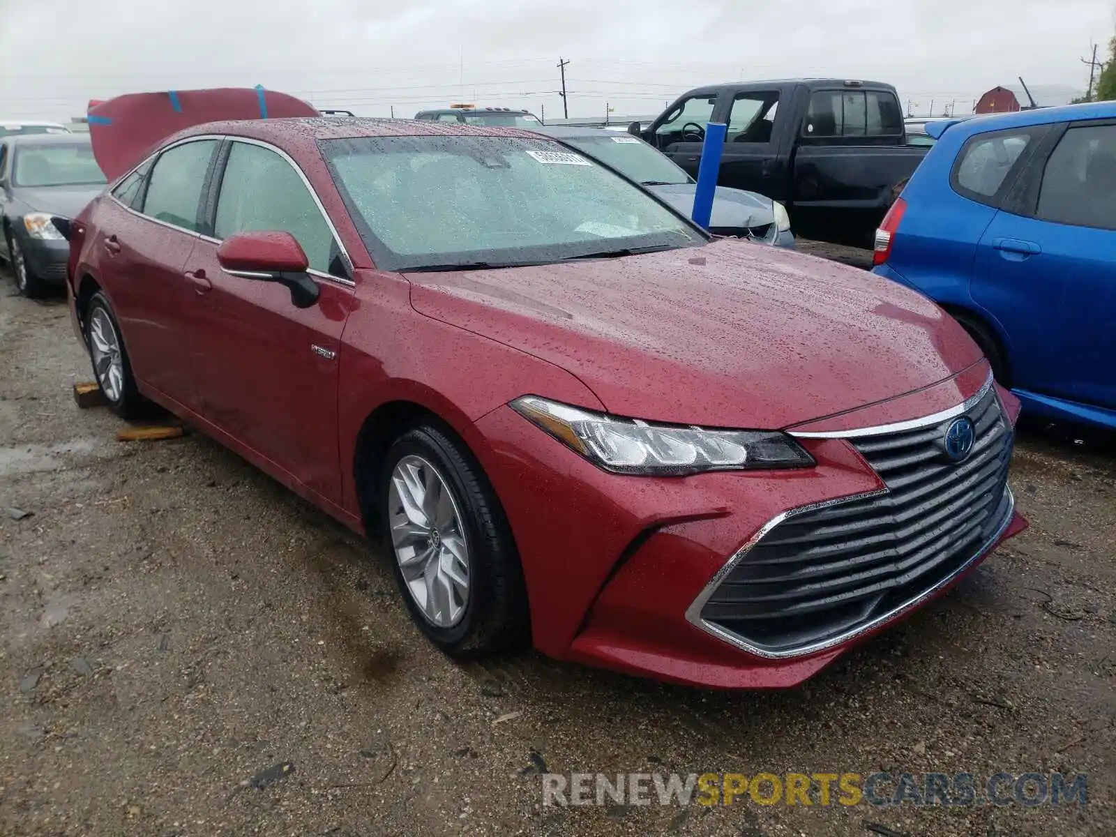 1 Photograph of a damaged car 4T1AA1ABXMU008432 TOYOTA AVALON 2021