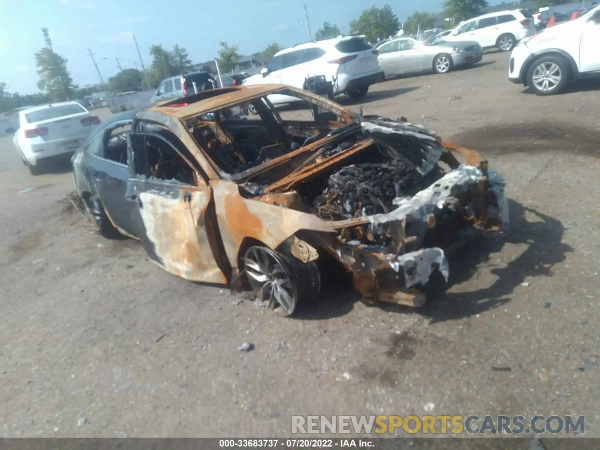 1 Photograph of a damaged car 4T1AZ1FB3MU067906 TOYOTA AVALON 2021