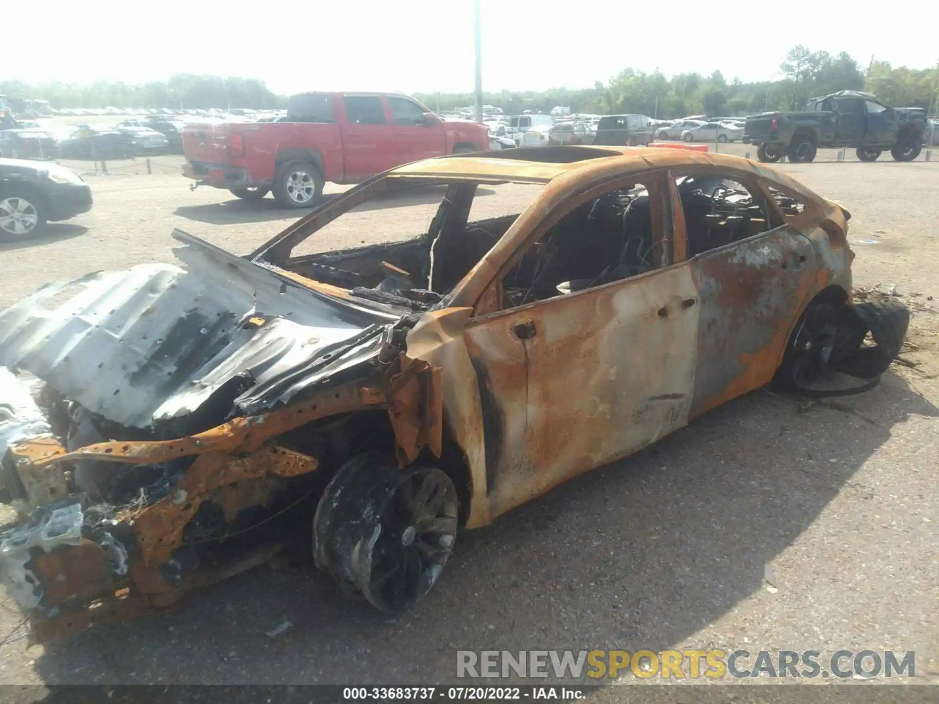 6 Photograph of a damaged car 4T1AZ1FB3MU067906 TOYOTA AVALON 2021