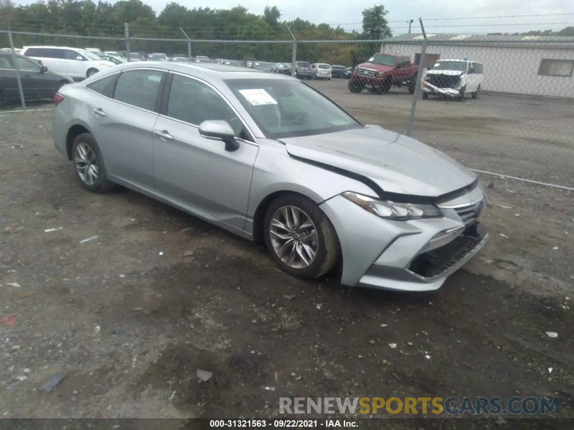 1 Photograph of a damaged car 4T1AZ1FB5MU059418 TOYOTA AVALON 2021