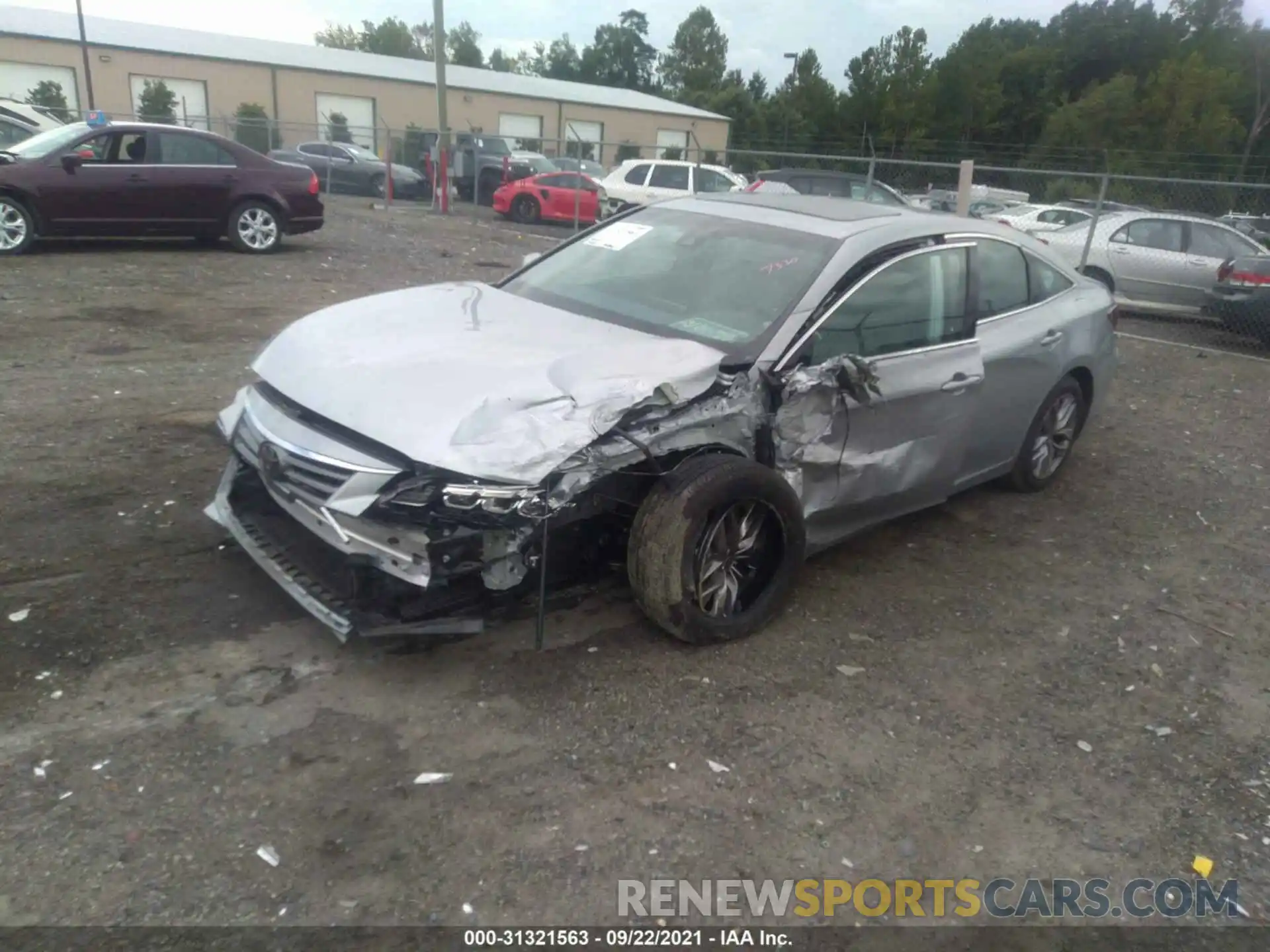 2 Photograph of a damaged car 4T1AZ1FB5MU059418 TOYOTA AVALON 2021