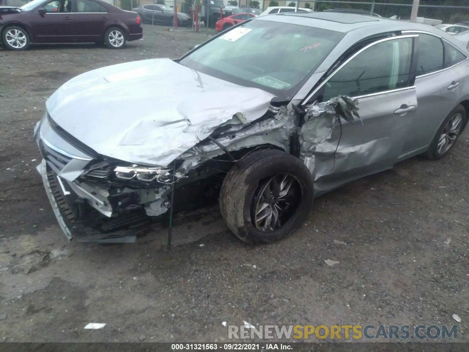 6 Photograph of a damaged car 4T1AZ1FB5MU059418 TOYOTA AVALON 2021