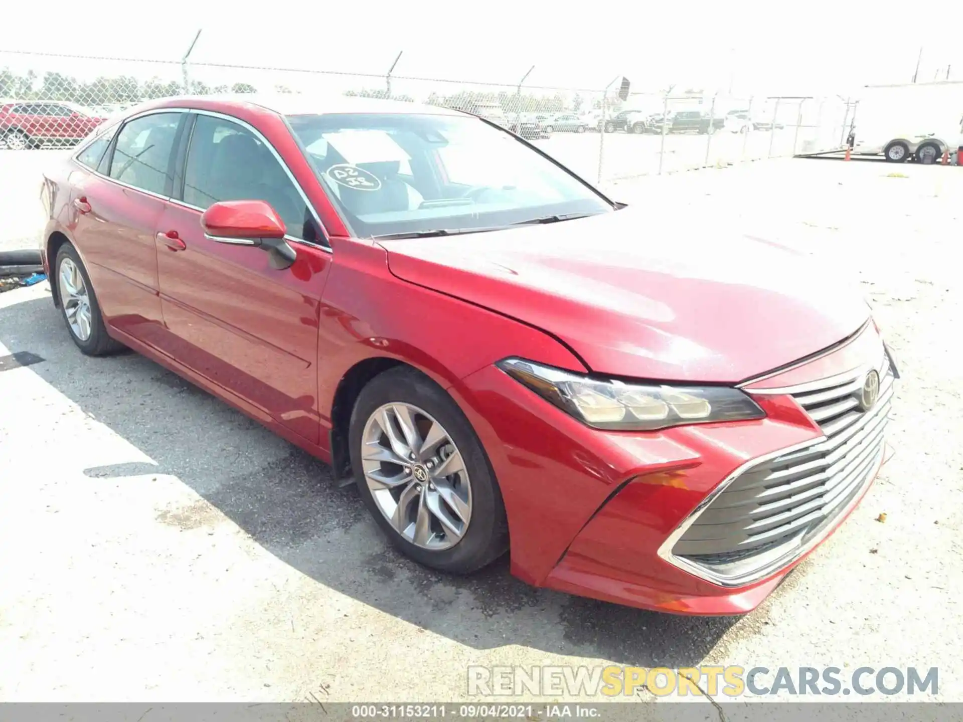 1 Photograph of a damaged car 4T1AZ1FB5MU060066 TOYOTA AVALON 2021