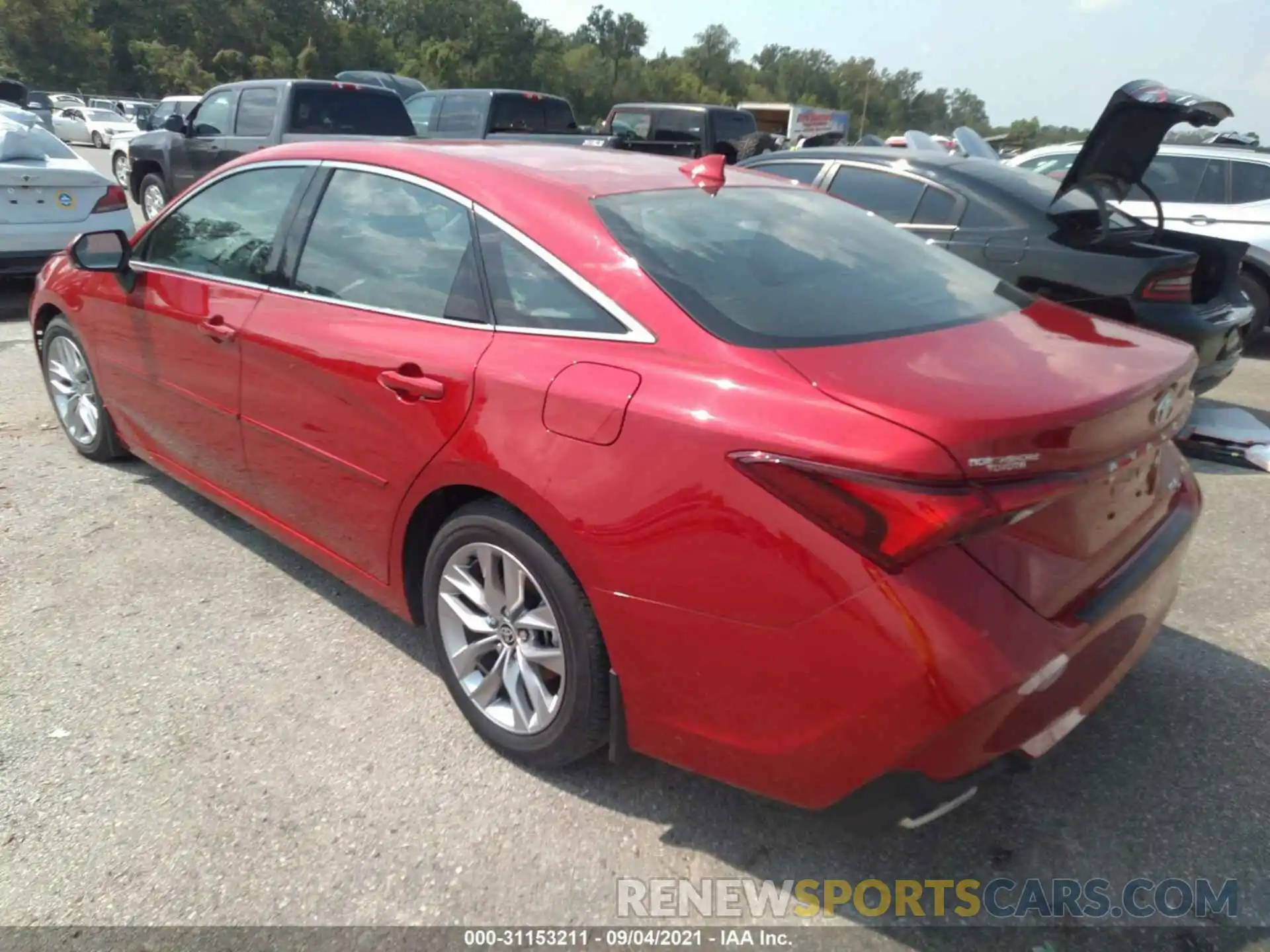 3 Photograph of a damaged car 4T1AZ1FB5MU060066 TOYOTA AVALON 2021