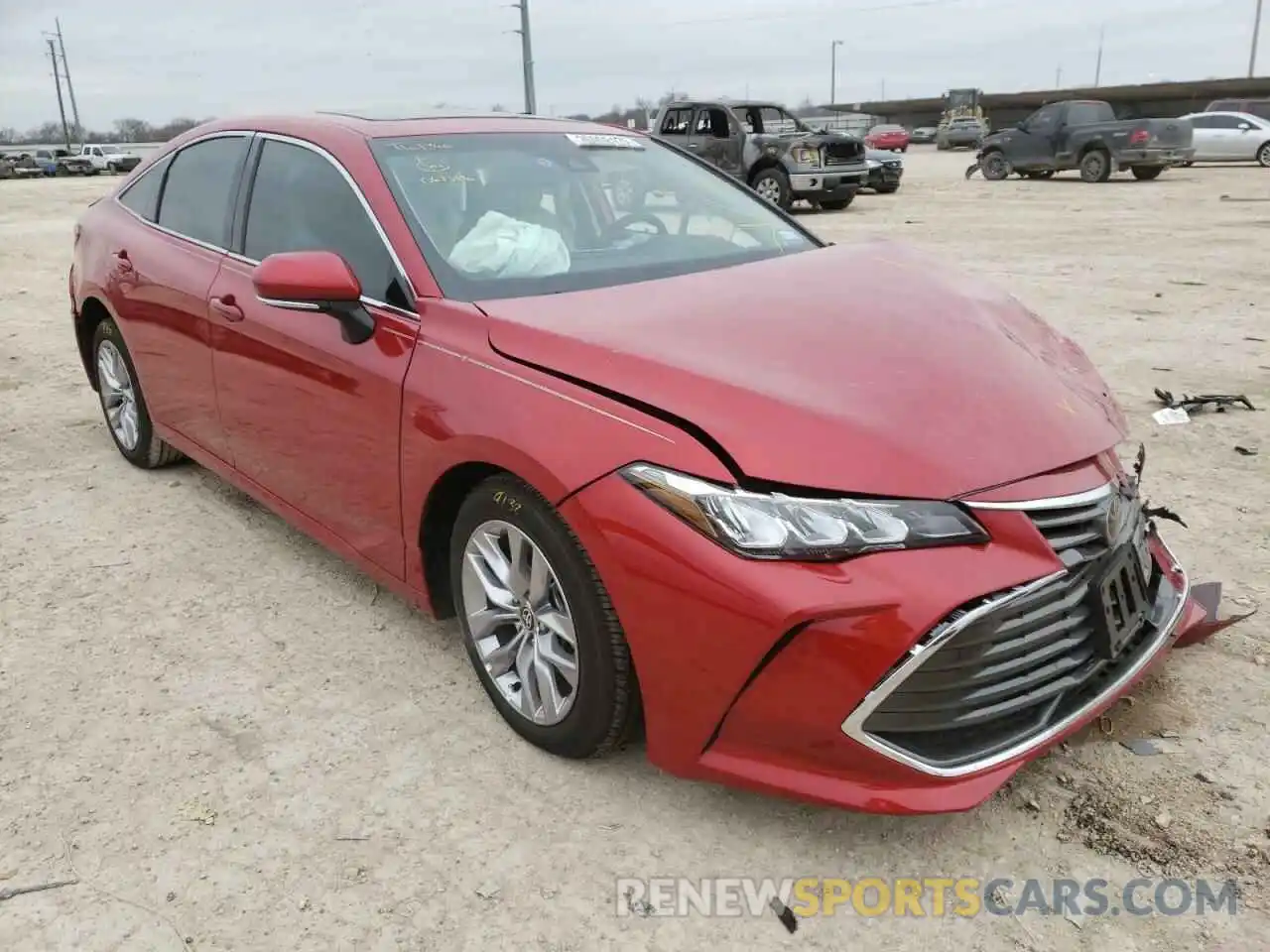 1 Photograph of a damaged car 4T1AZ1FB5MU067566 TOYOTA AVALON 2021