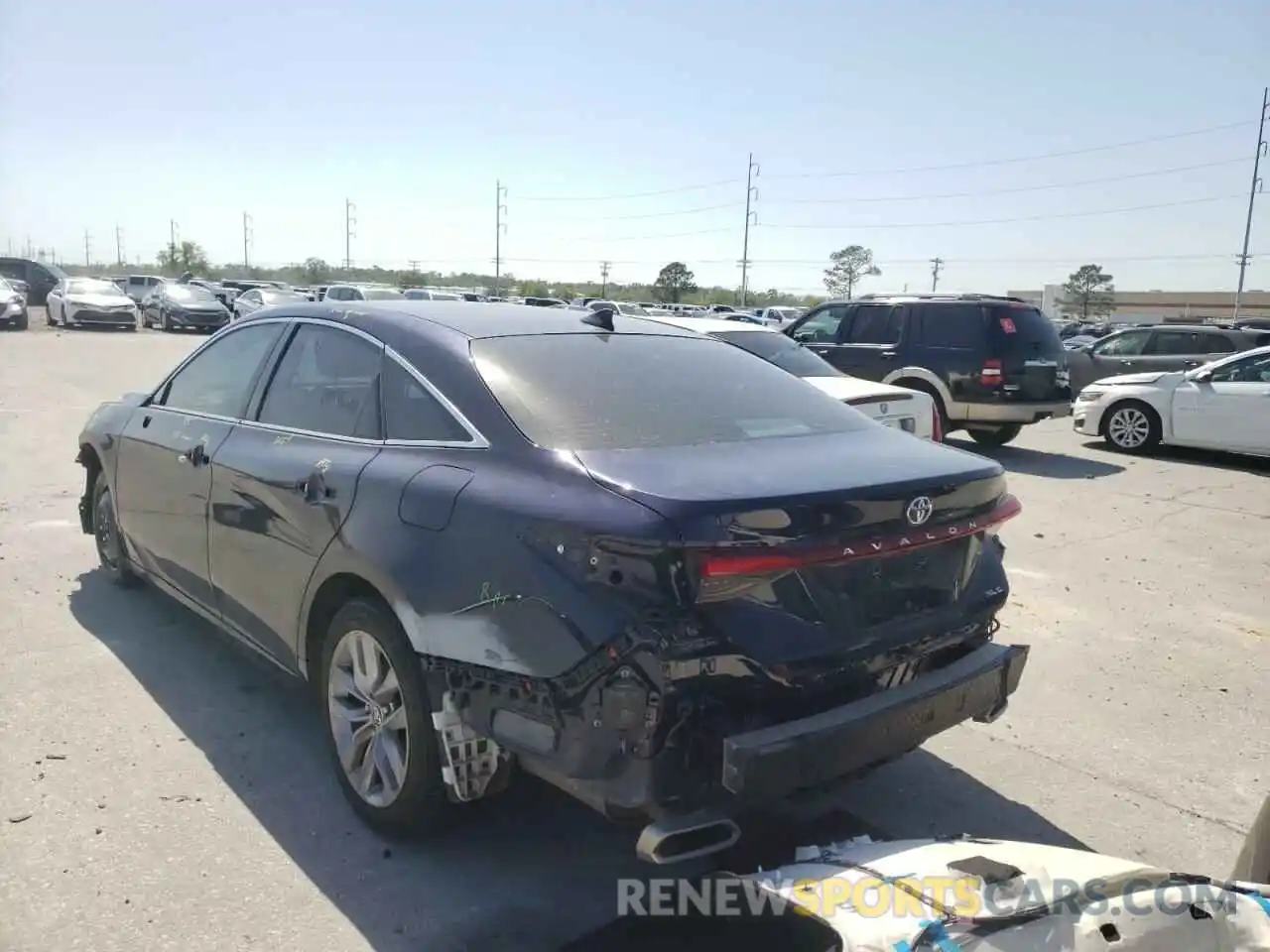 3 Photograph of a damaged car 4T1AZ1FB7MU060361 TOYOTA AVALON 2021