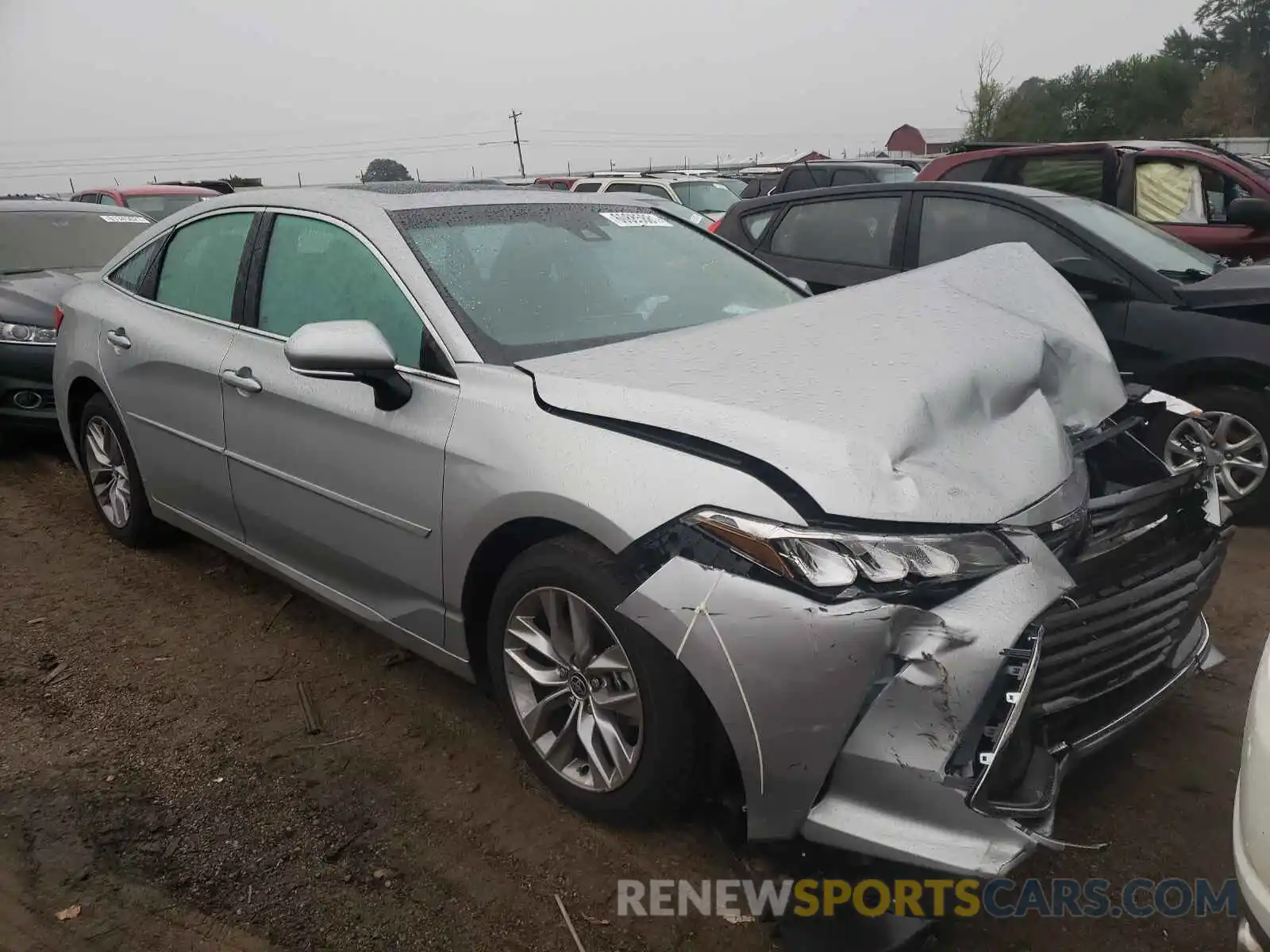 1 Photograph of a damaged car 4T1AZ1FB8MU064502 TOYOTA AVALON 2021