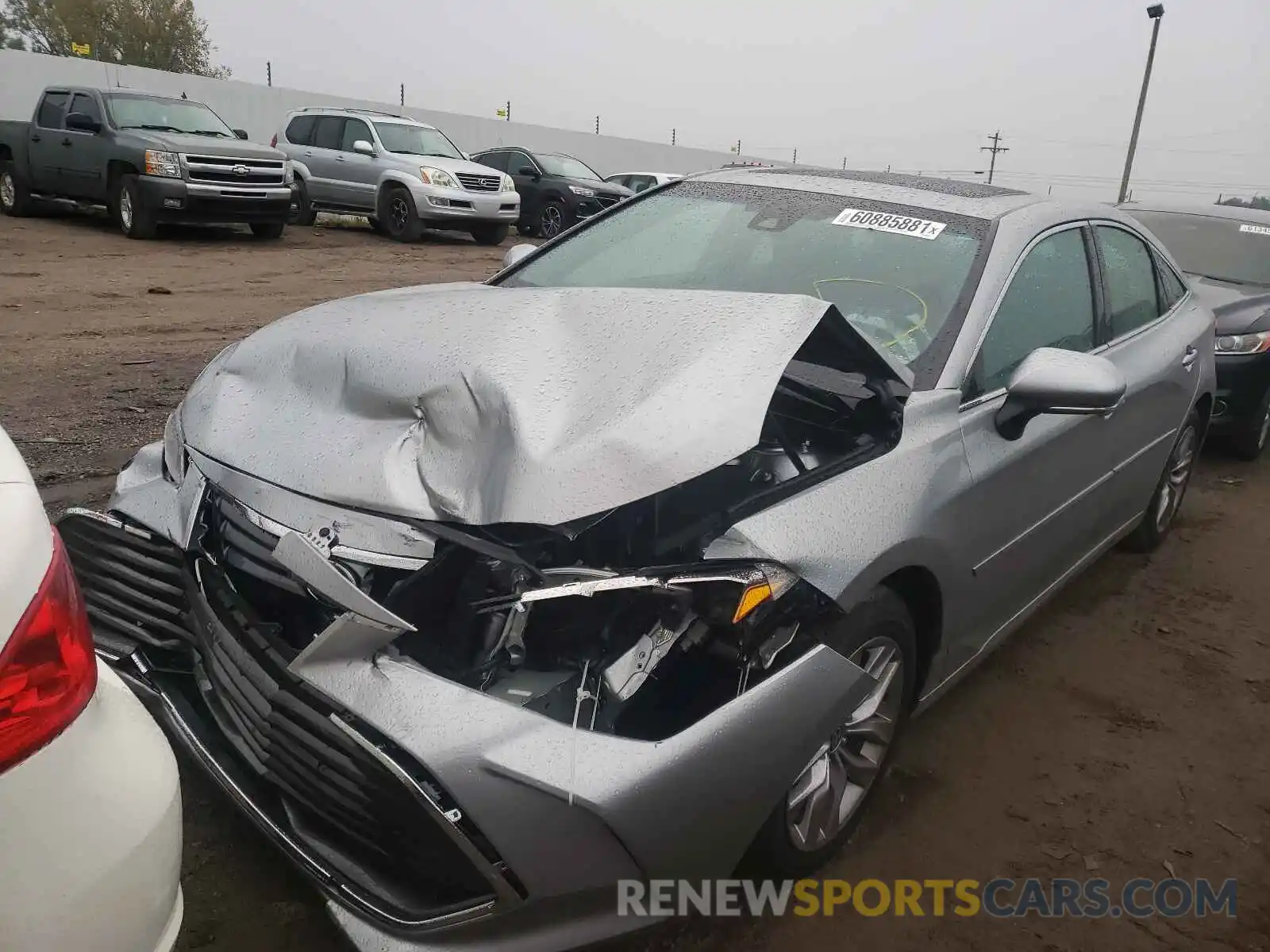 2 Photograph of a damaged car 4T1AZ1FB8MU064502 TOYOTA AVALON 2021