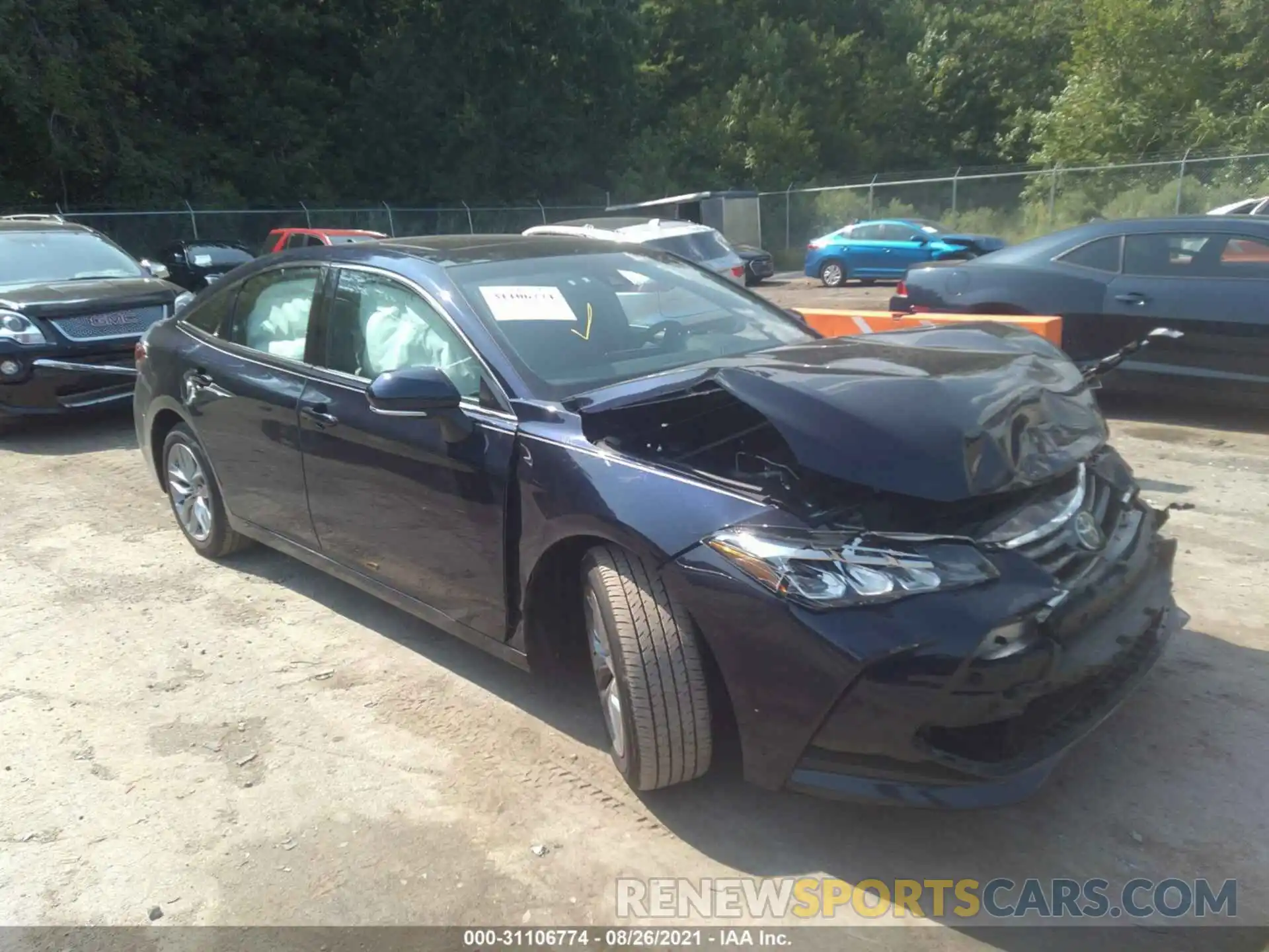 1 Photograph of a damaged car 4T1AZ1FB9MU059986 TOYOTA AVALON 2021