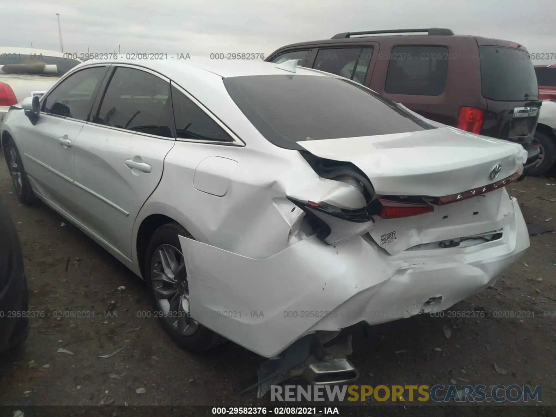 3 Фотография поврежденного автомобиля 4T1AZ1FBXMU057549 TOYOTA AVALON 2021