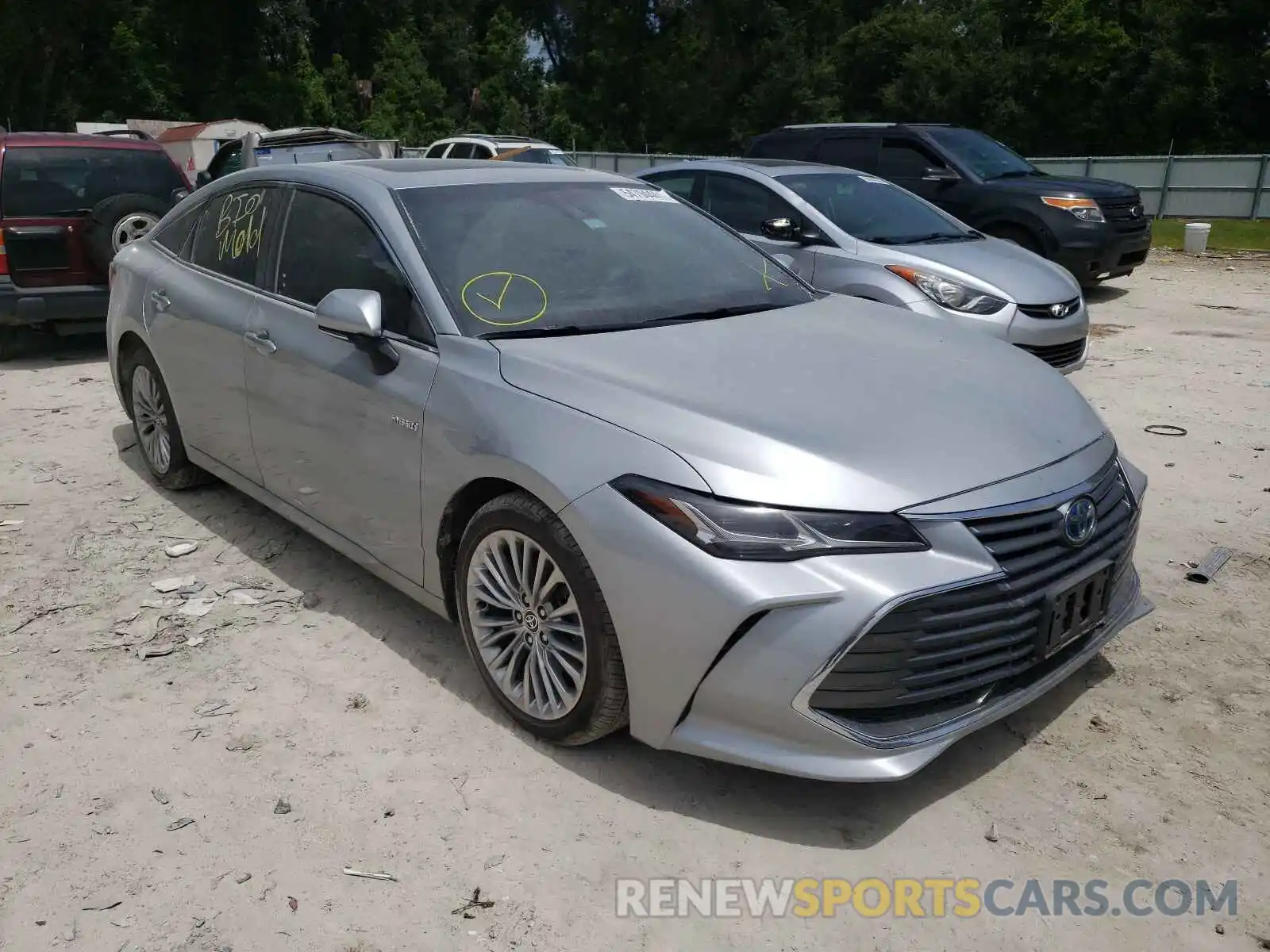 1 Photograph of a damaged car 4T1CA1AB2MU004450 TOYOTA AVALON 2021