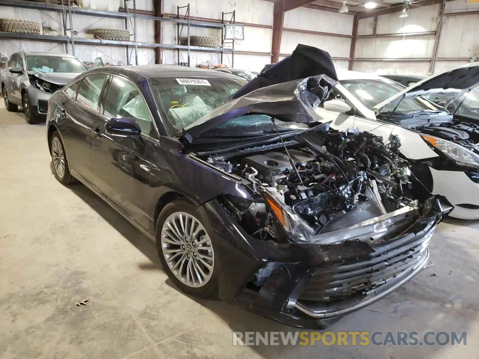 1 Photograph of a damaged car 4T1CA1AB9MU008205 TOYOTA AVALON 2021