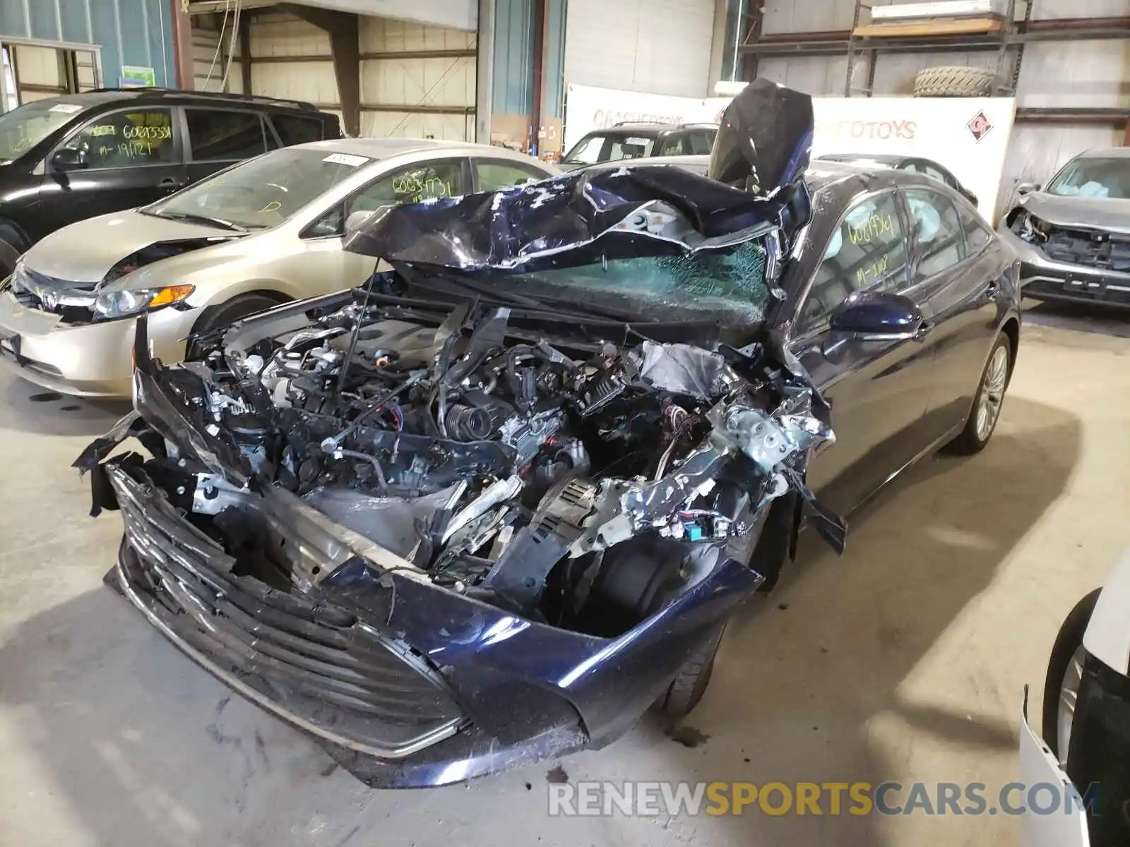 2 Photograph of a damaged car 4T1CA1AB9MU008205 TOYOTA AVALON 2021