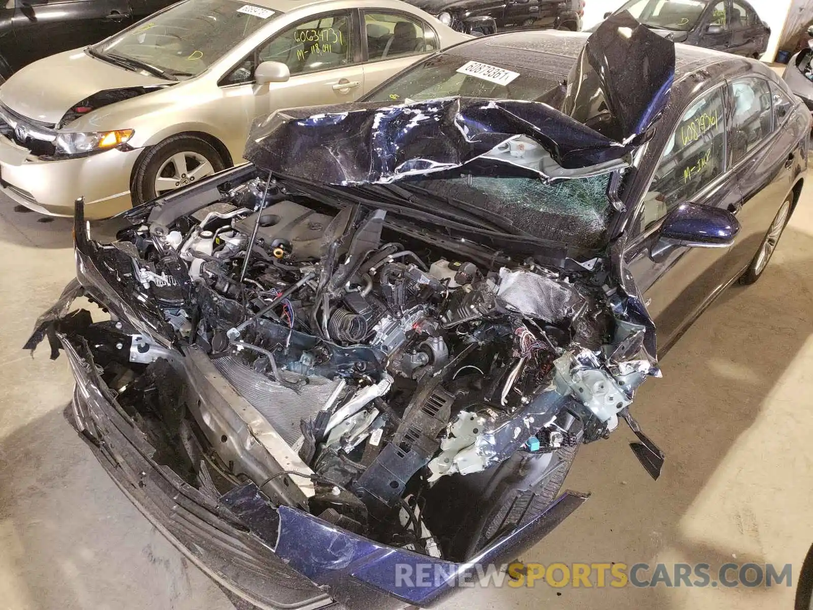 9 Photograph of a damaged car 4T1CA1AB9MU008205 TOYOTA AVALON 2021