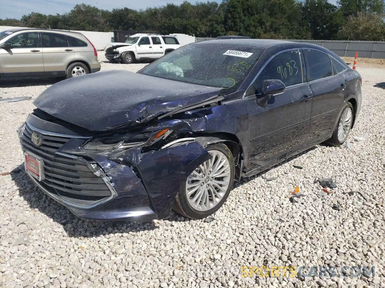 2 Photograph of a damaged car 4T1CZ1FB0MU058184 TOYOTA AVALON 2021