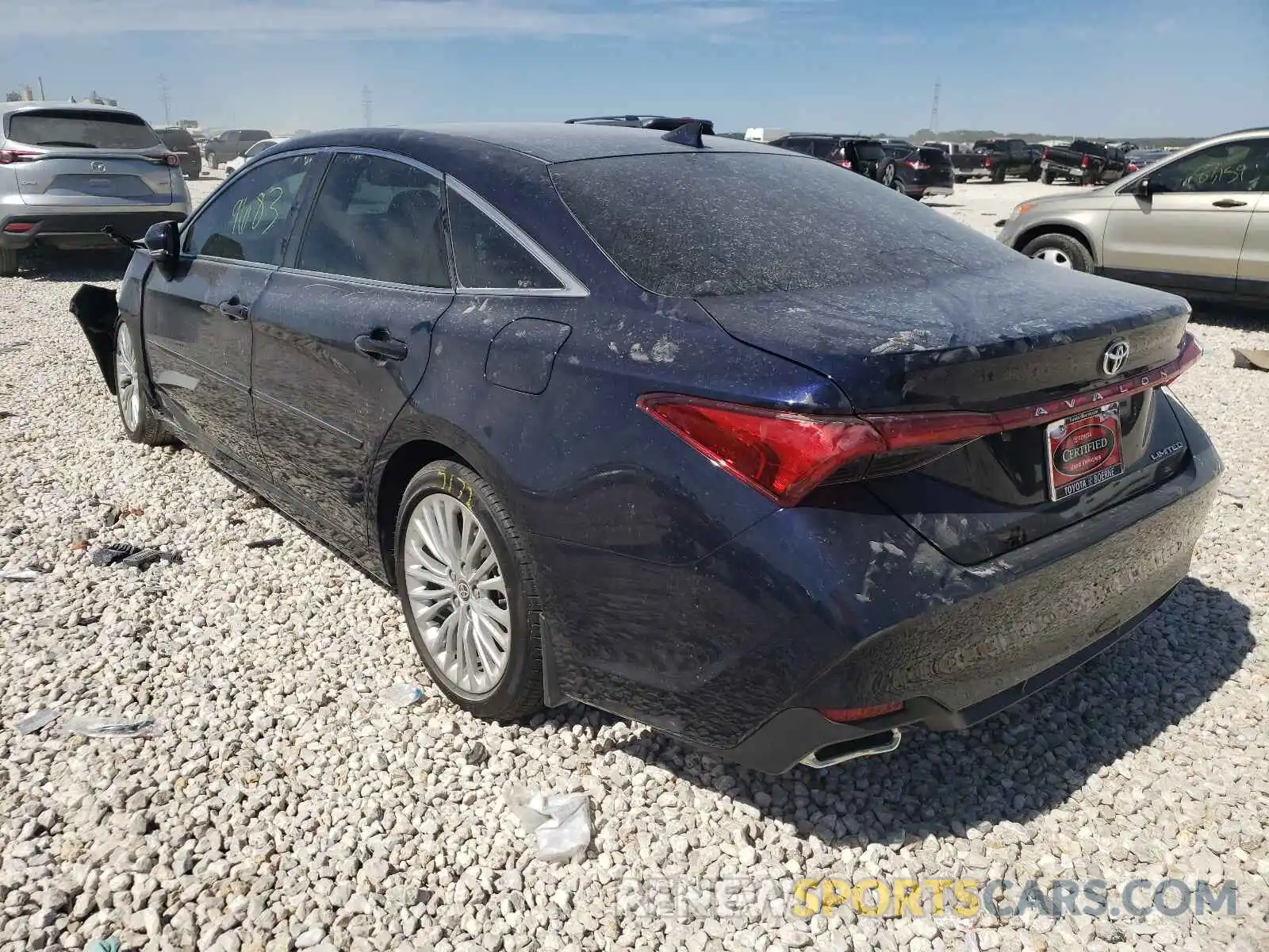 3 Photograph of a damaged car 4T1CZ1FB0MU058184 TOYOTA AVALON 2021