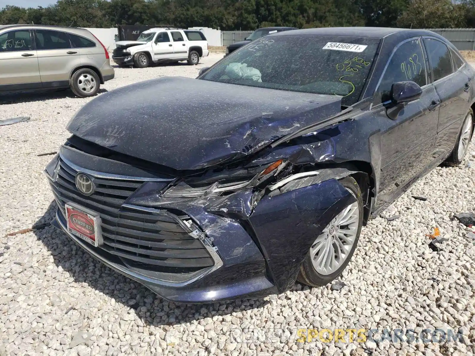 9 Photograph of a damaged car 4T1CZ1FB0MU058184 TOYOTA AVALON 2021