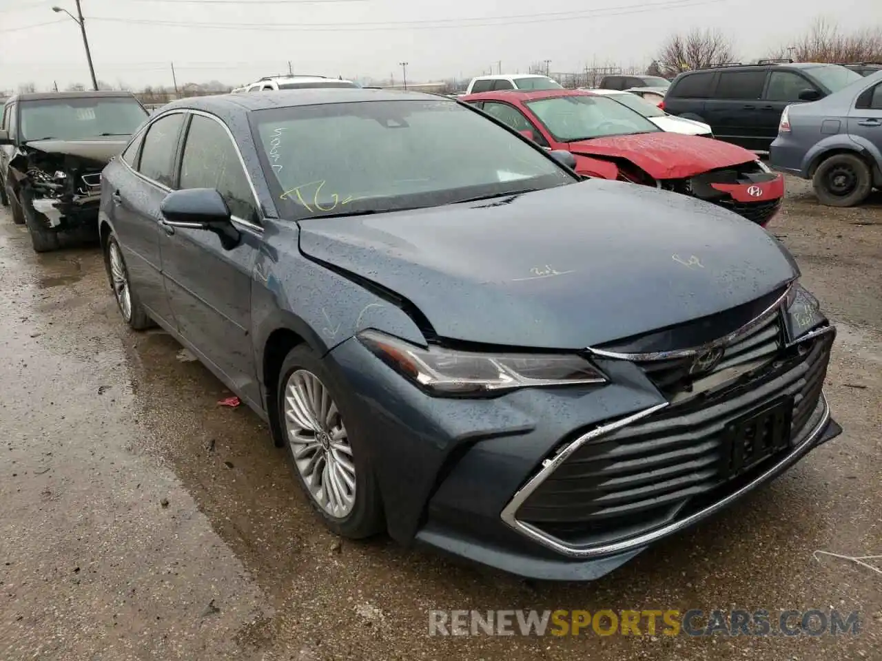 1 Photograph of a damaged car 4T1CZ1FB4MU068863 TOYOTA AVALON 2021