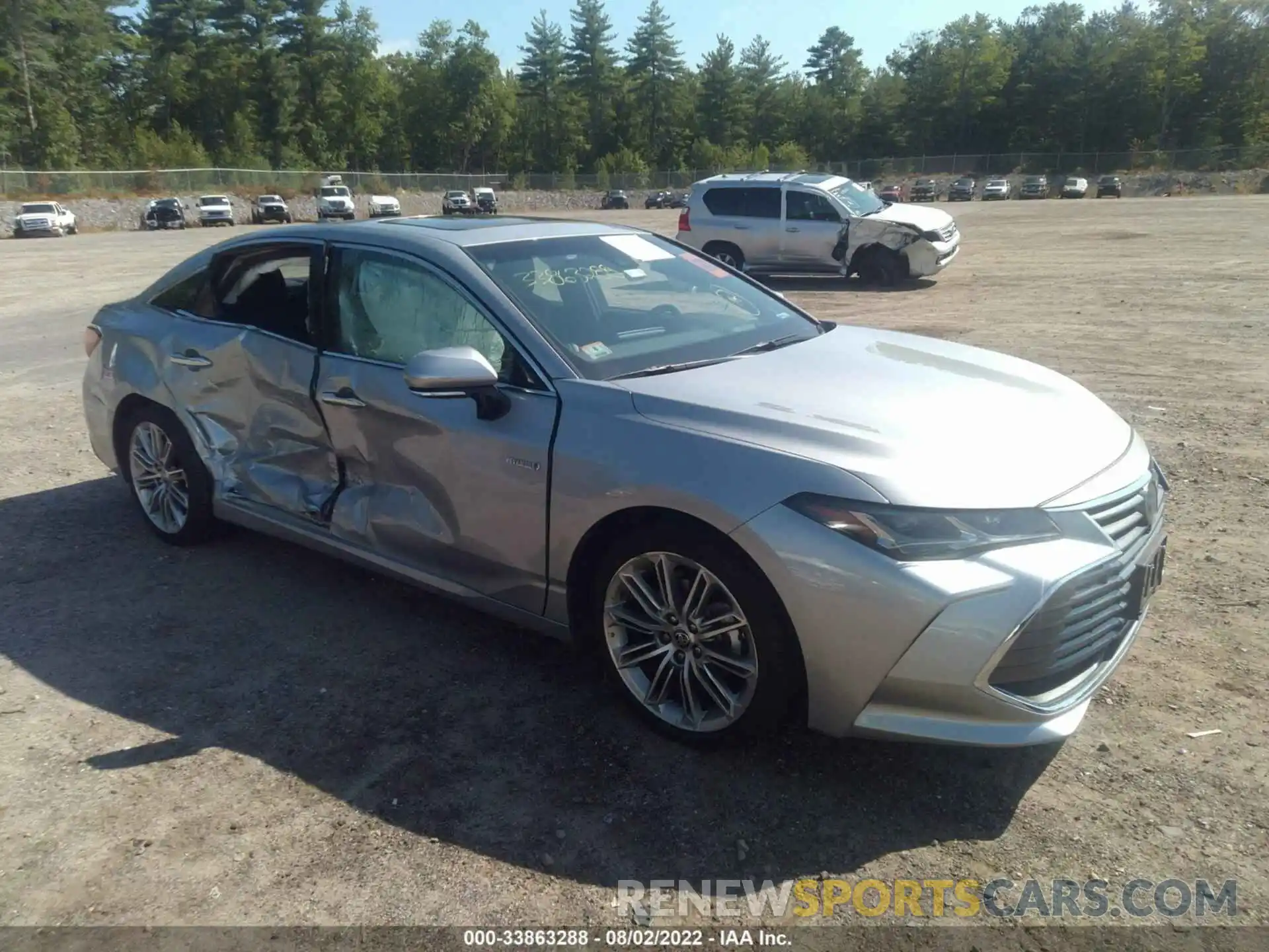 1 Photograph of a damaged car 4T1DA1AB1MU010115 TOYOTA AVALON 2021