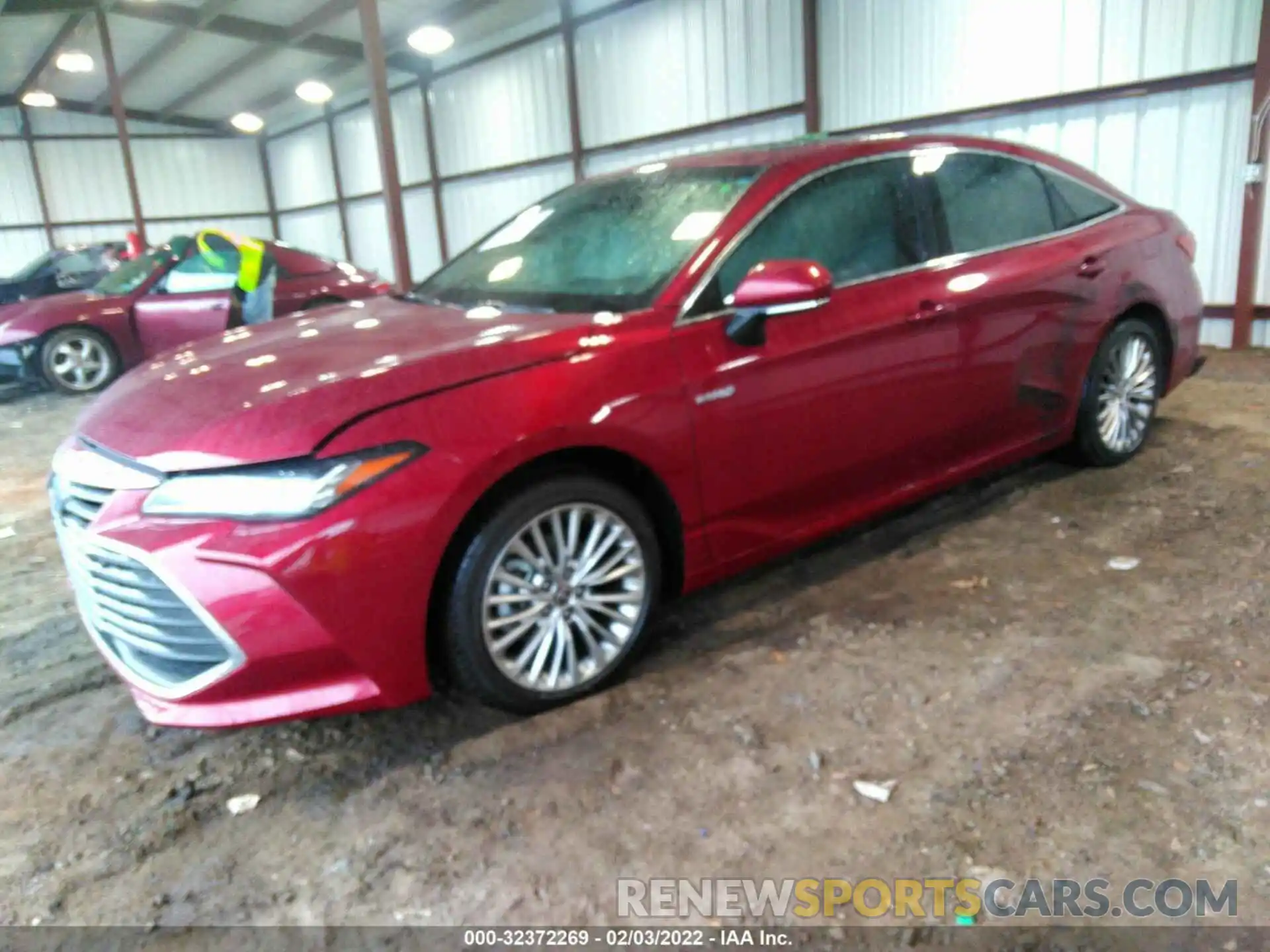 2 Photograph of a damaged car 4T1DA1AB2MU007983 TOYOTA AVALON 2021