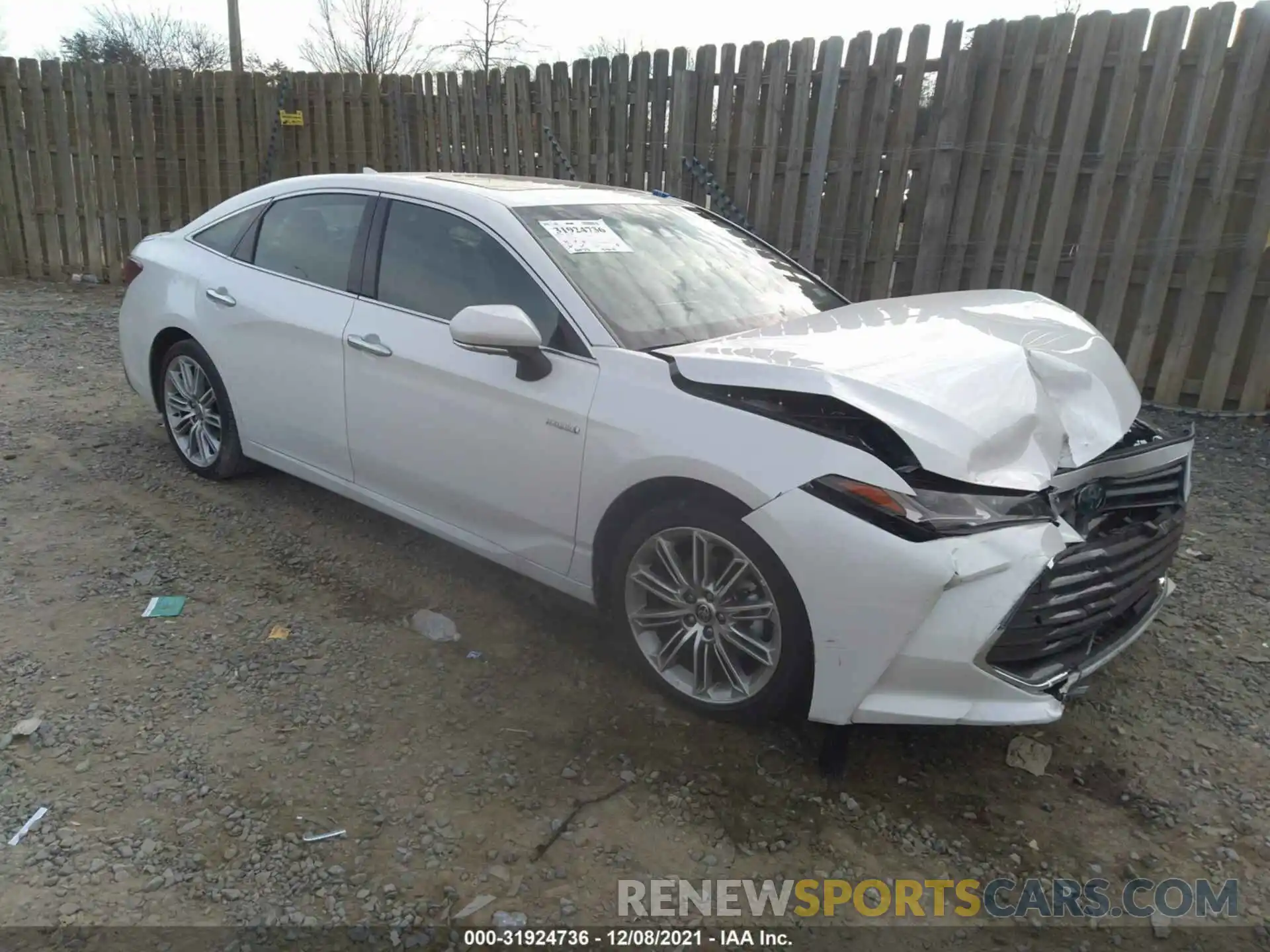 1 Photograph of a damaged car 4T1DA1AB3MU009600 TOYOTA AVALON 2021