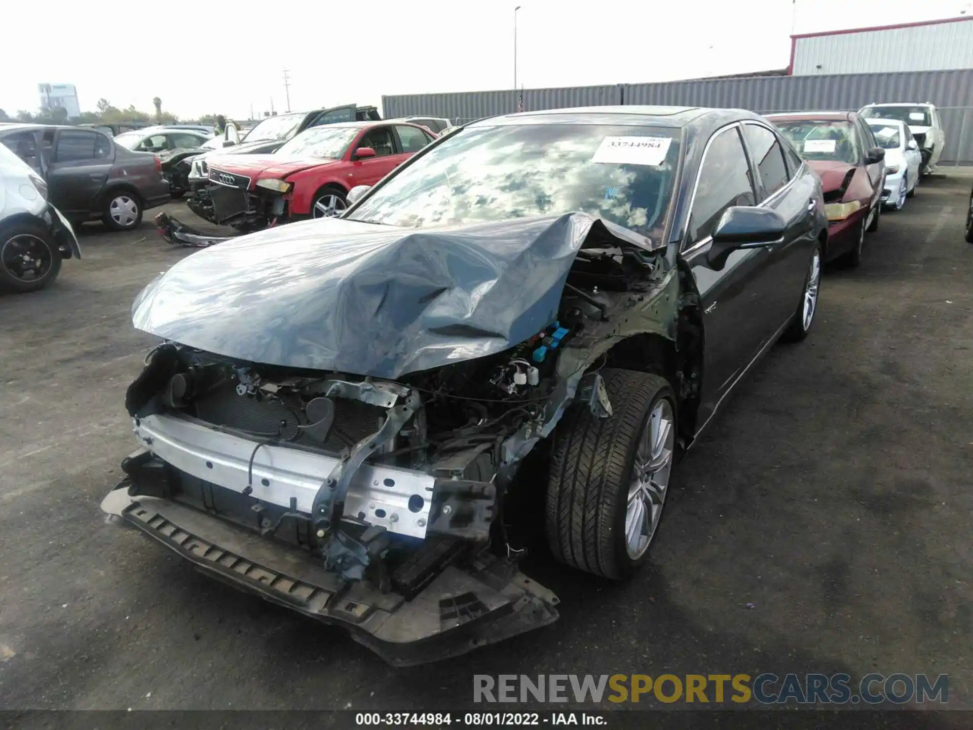 2 Photograph of a damaged car 4T1DA1AB4MU009542 TOYOTA AVALON 2021