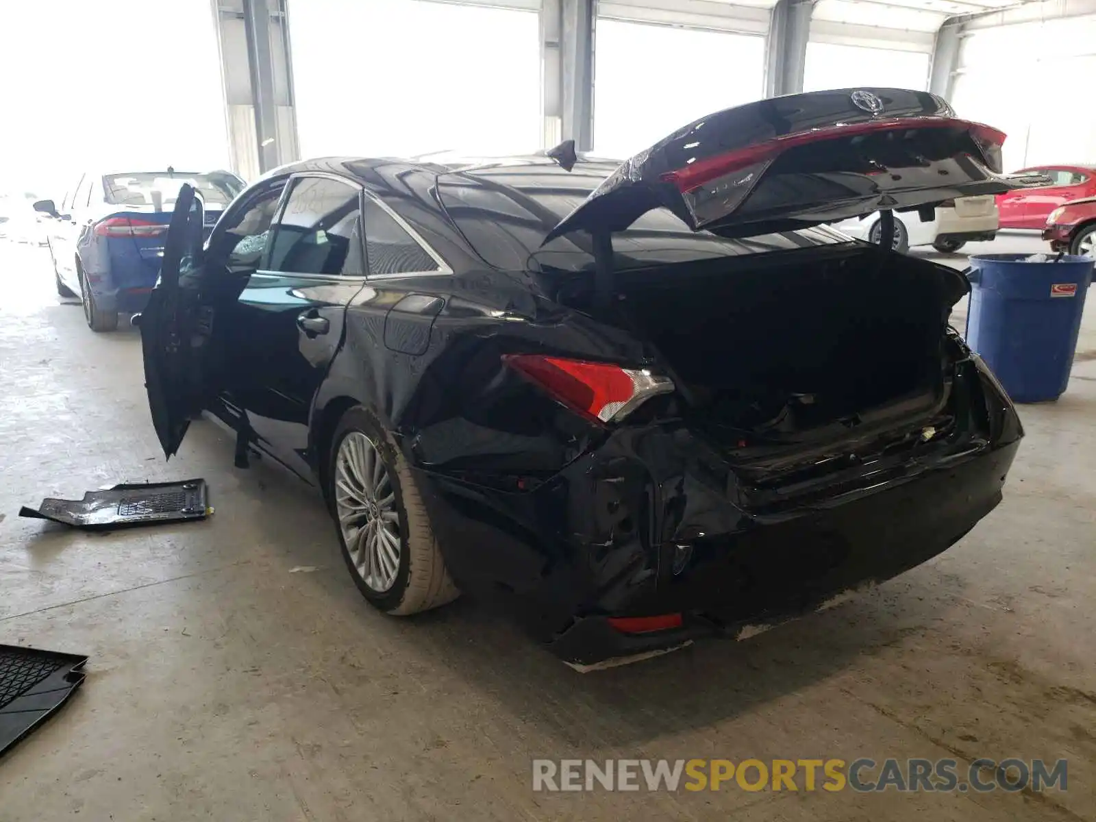 3 Photograph of a damaged car 4T1DA1AB6MU002589 TOYOTA AVALON 2021