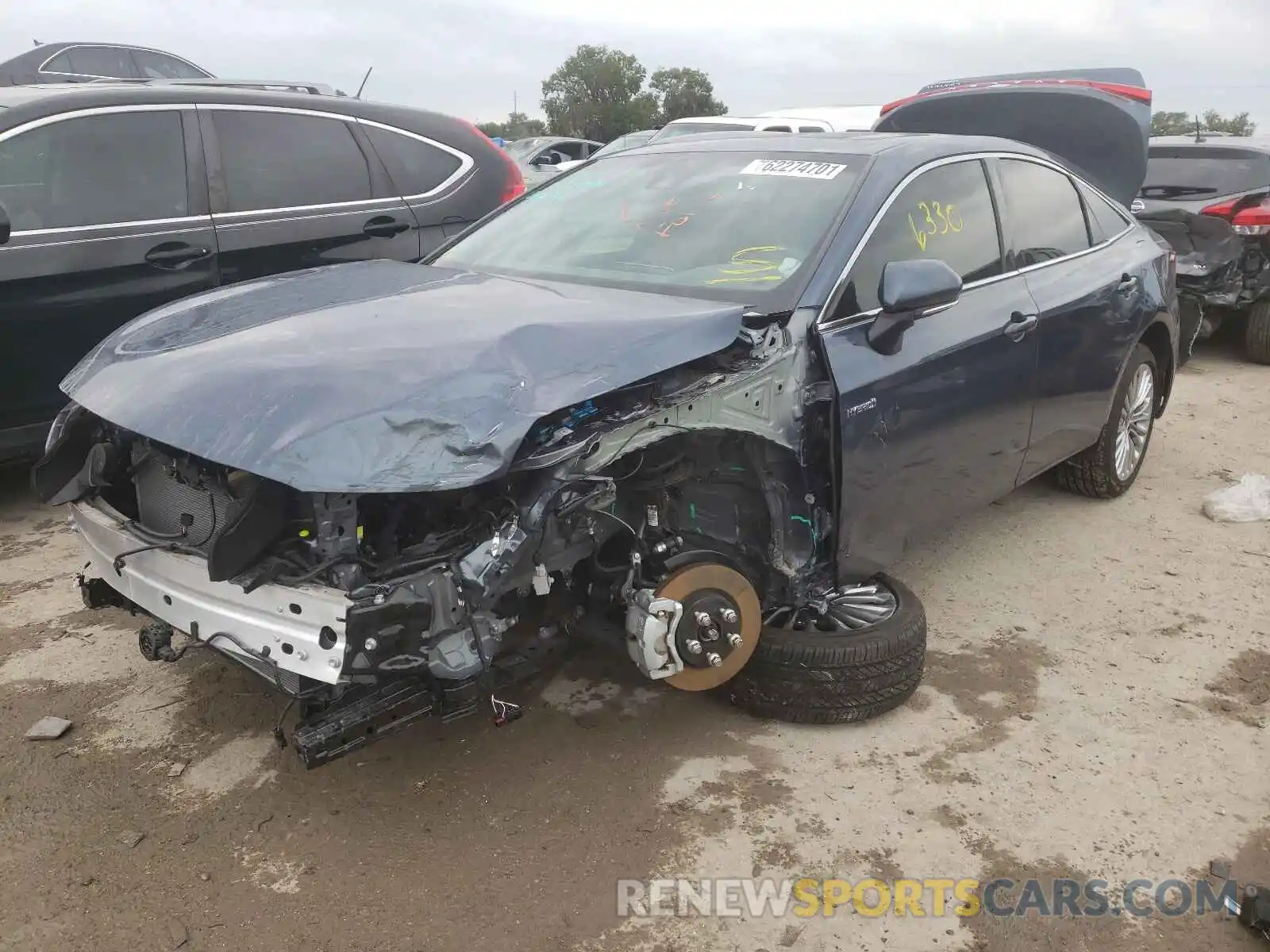 2 Photograph of a damaged car 4T1DA1AB6MU005444 TOYOTA AVALON 2021