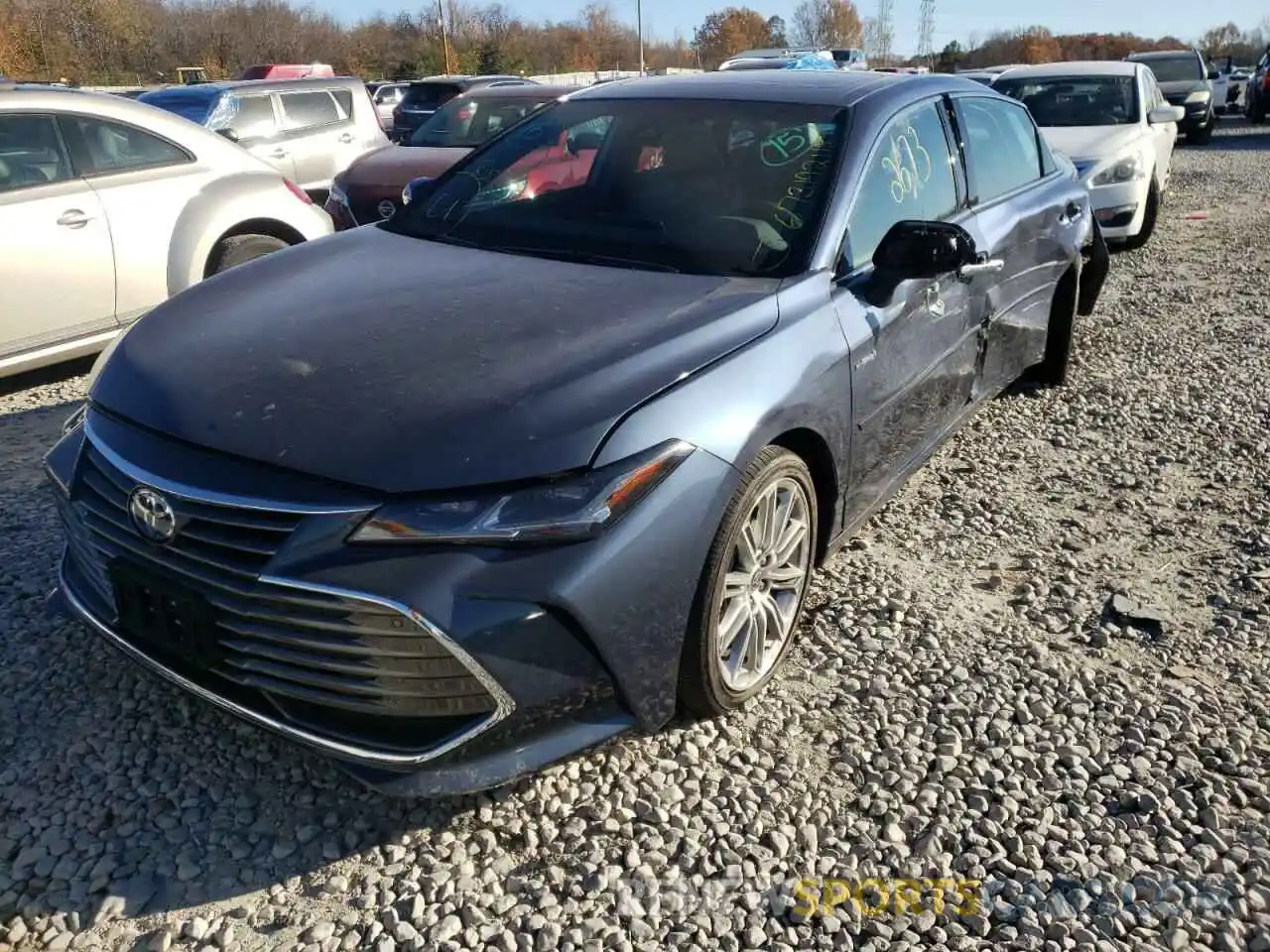 2 Photograph of a damaged car 4T1DA1AB6MU006531 TOYOTA AVALON 2021