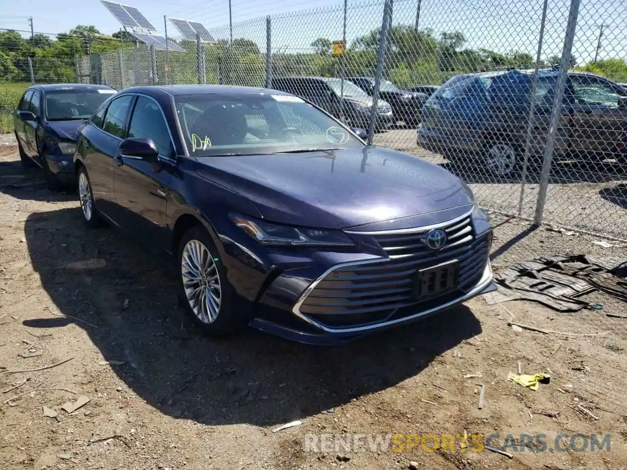 1 Photograph of a damaged car 4T1DA1AB7MU005078 TOYOTA AVALON 2021