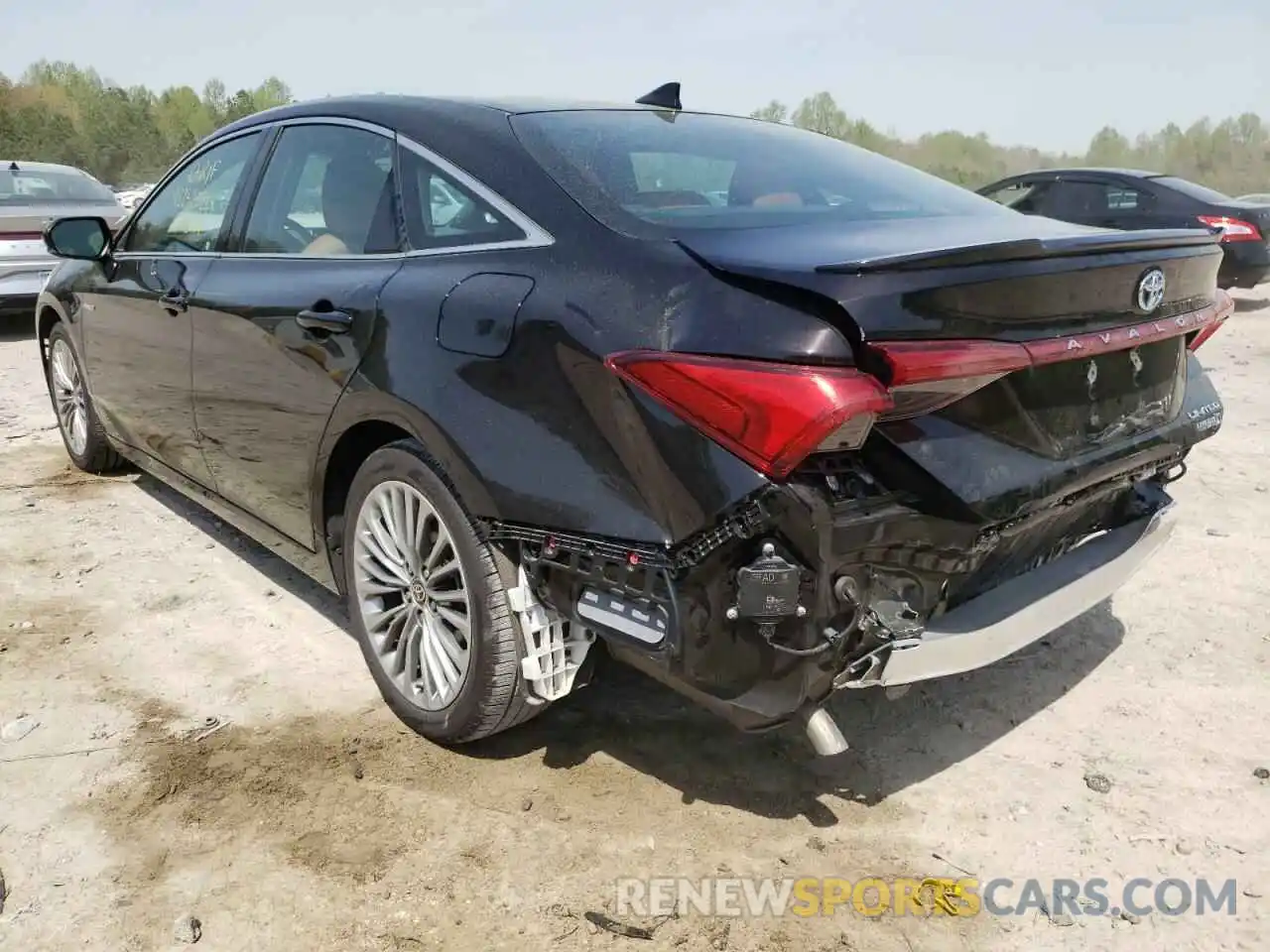 3 Photograph of a damaged car 4T1DA1AB7MU006280 TOYOTA AVALON 2021