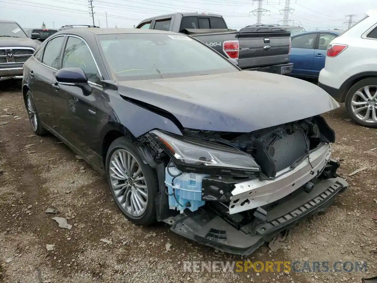 1 Photograph of a damaged car 4T1DA1AB7MU010040 TOYOTA AVALON 2021