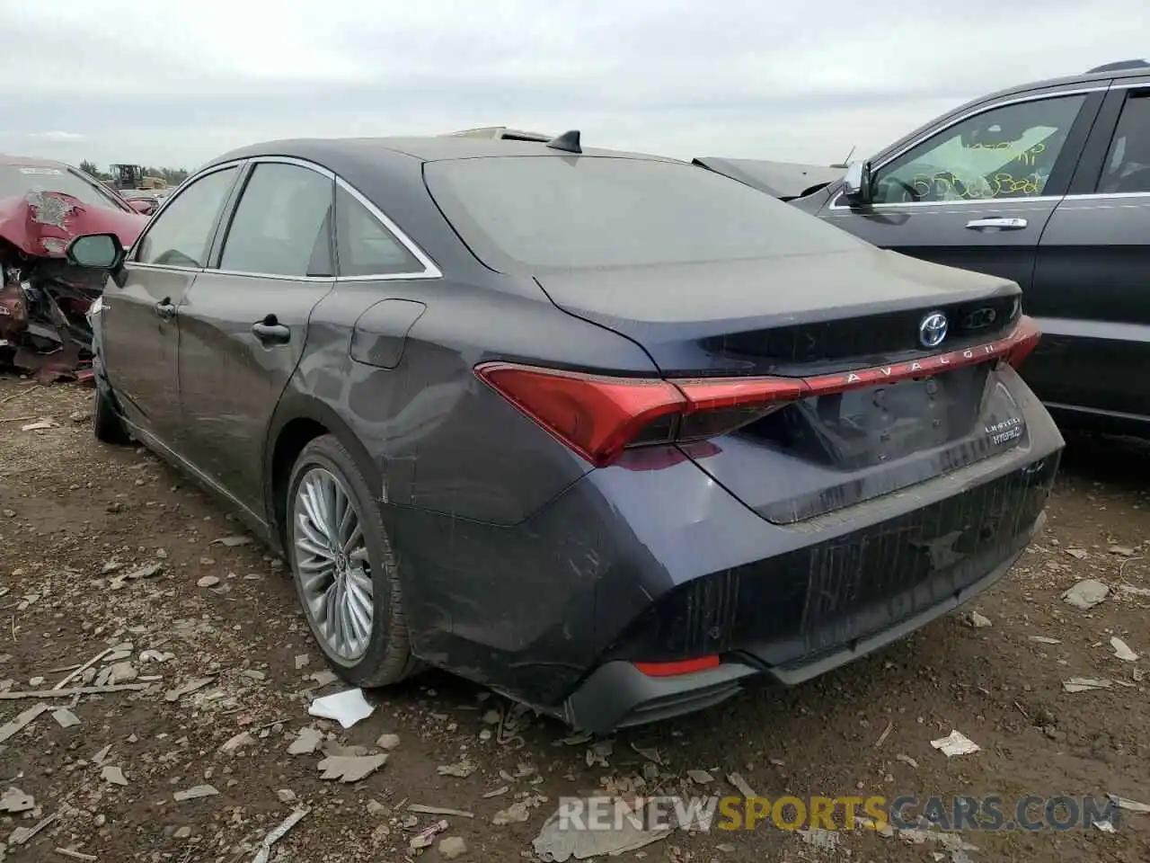 3 Photograph of a damaged car 4T1DA1AB7MU010040 TOYOTA AVALON 2021