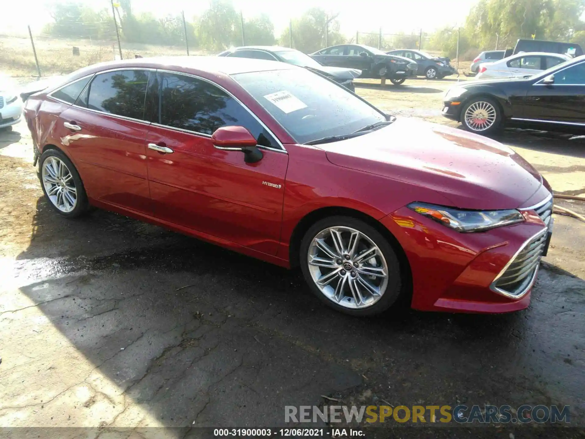 1 Photograph of a damaged car 4T1DA1AB9MU005633 TOYOTA AVALON 2021