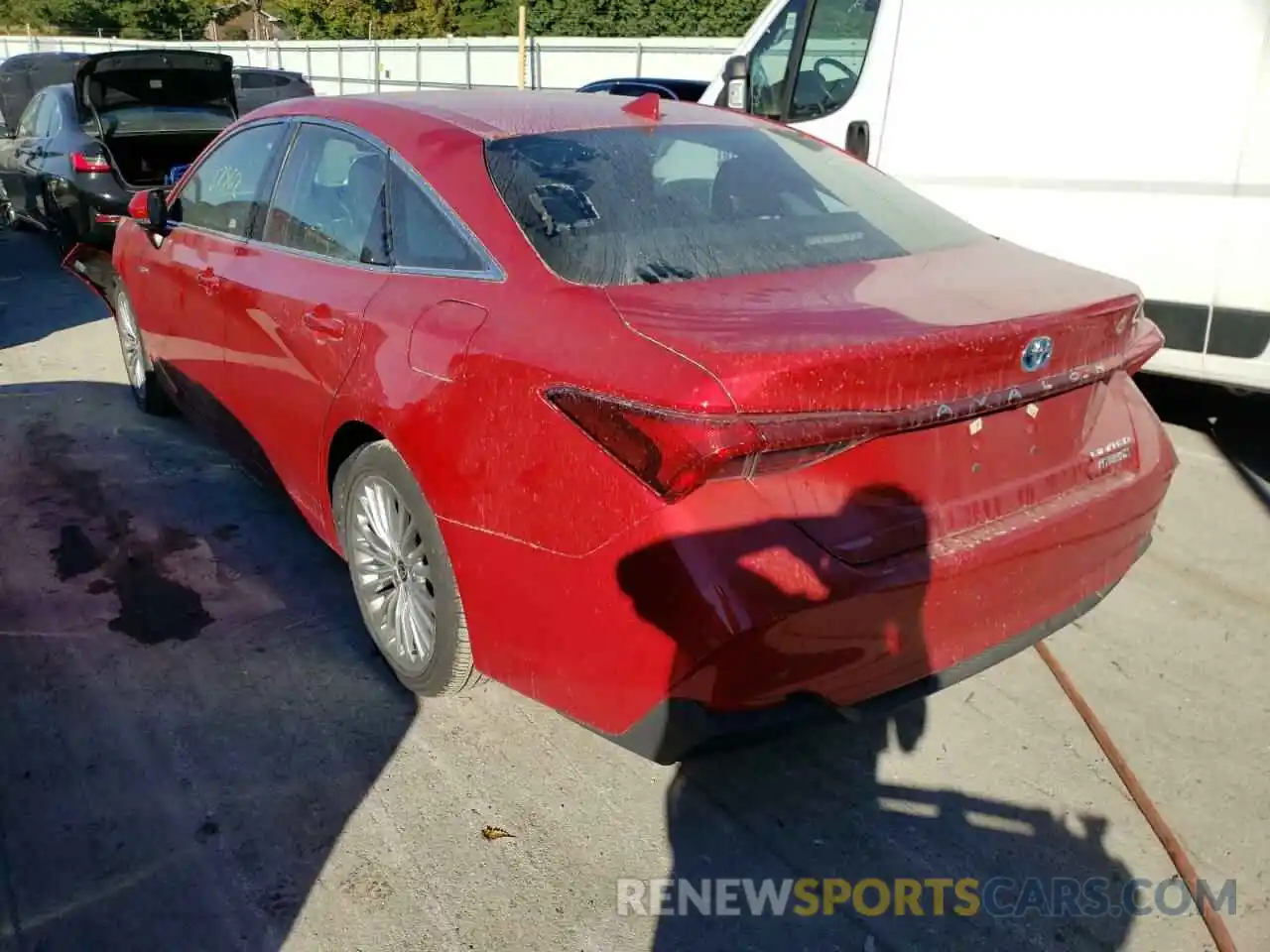 3 Photograph of a damaged car 4T1DA1AB9MU009598 TOYOTA AVALON 2021