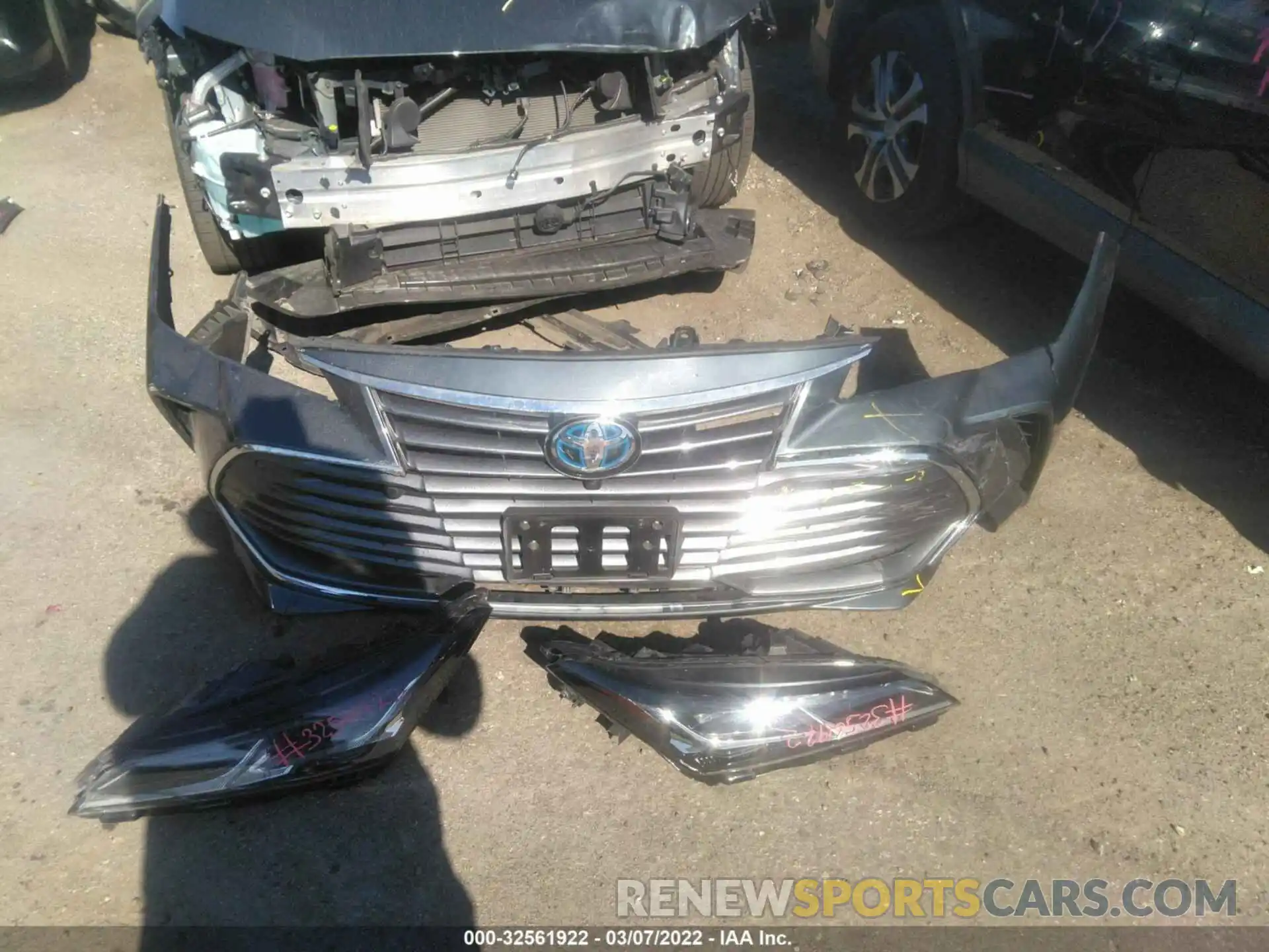 12 Photograph of a damaged car 4T1DA1AB9MU009651 TOYOTA AVALON 2021