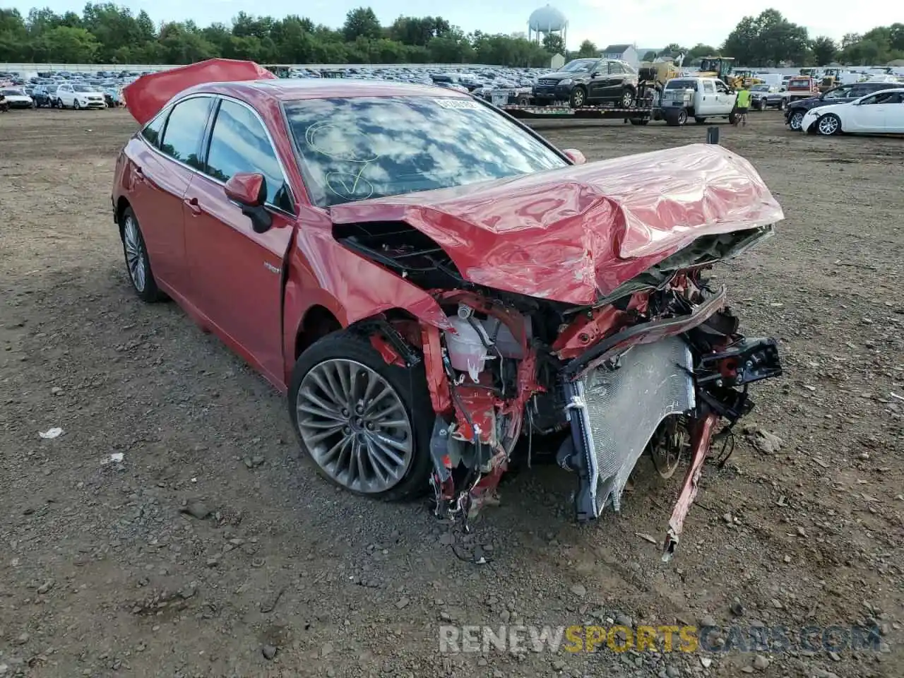 1 Photograph of a damaged car 4T1DA1ABXMU004779 TOYOTA AVALON 2021