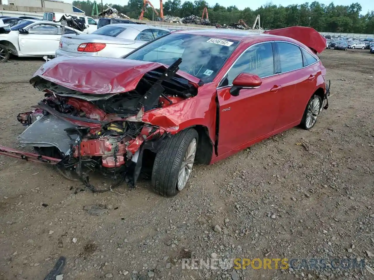 2 Photograph of a damaged car 4T1DA1ABXMU004779 TOYOTA AVALON 2021