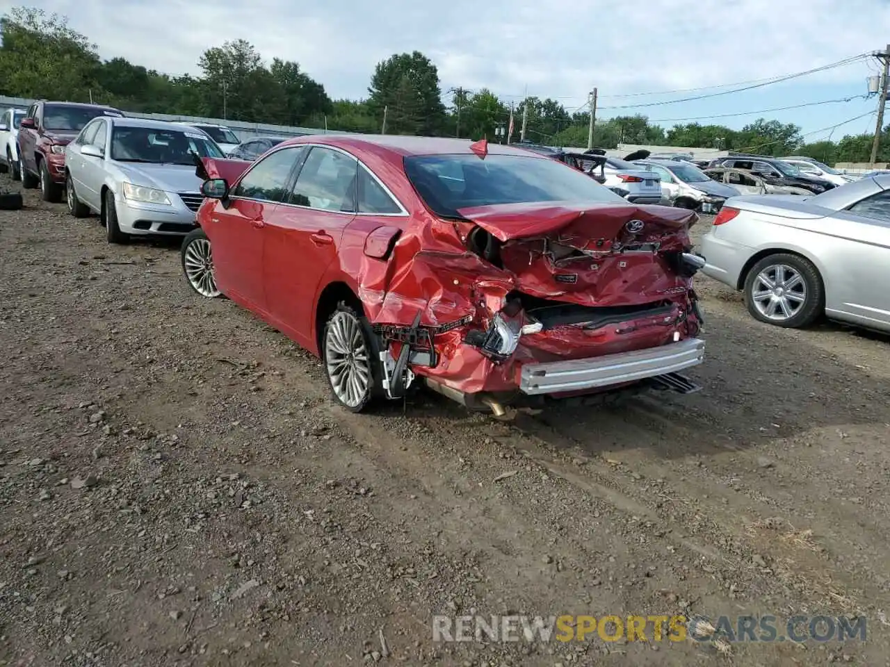 3 Photograph of a damaged car 4T1DA1ABXMU004779 TOYOTA AVALON 2021