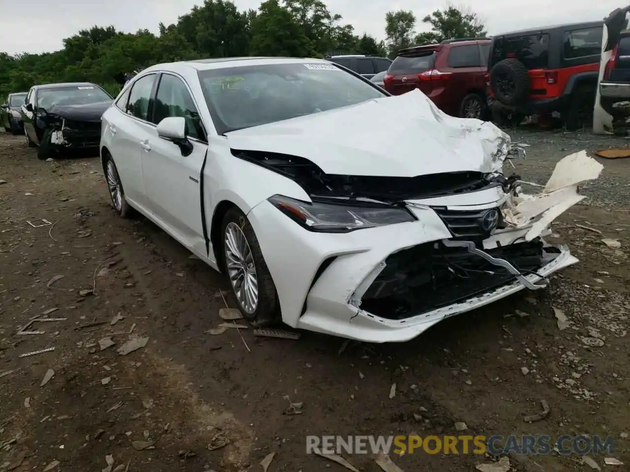 1 Photograph of a damaged car 4T1DA1ABXMU006936 TOYOTA AVALON 2021