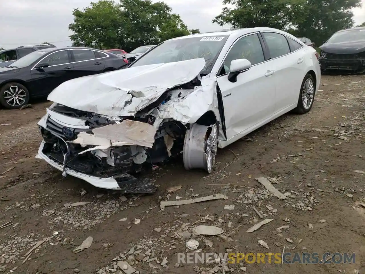 2 Photograph of a damaged car 4T1DA1ABXMU006936 TOYOTA AVALON 2021