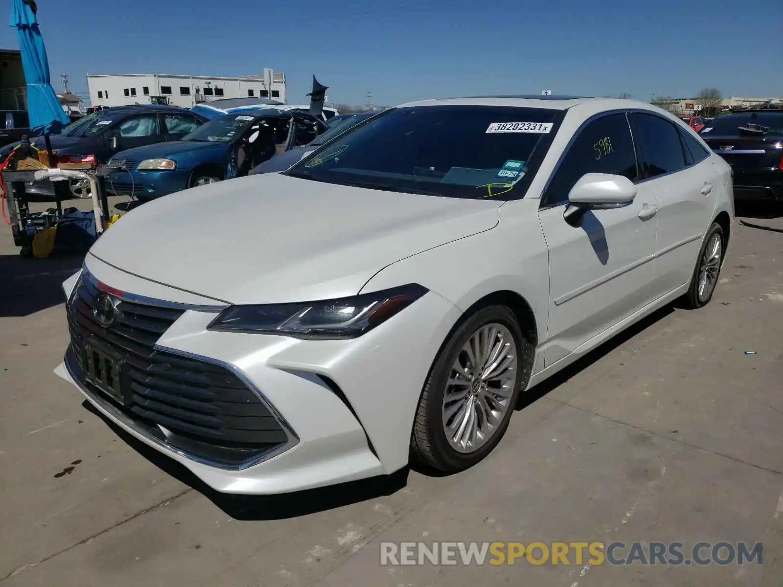 2 Photograph of a damaged car 4T1DZ1FB2MU058269 TOYOTA AVALON 2021