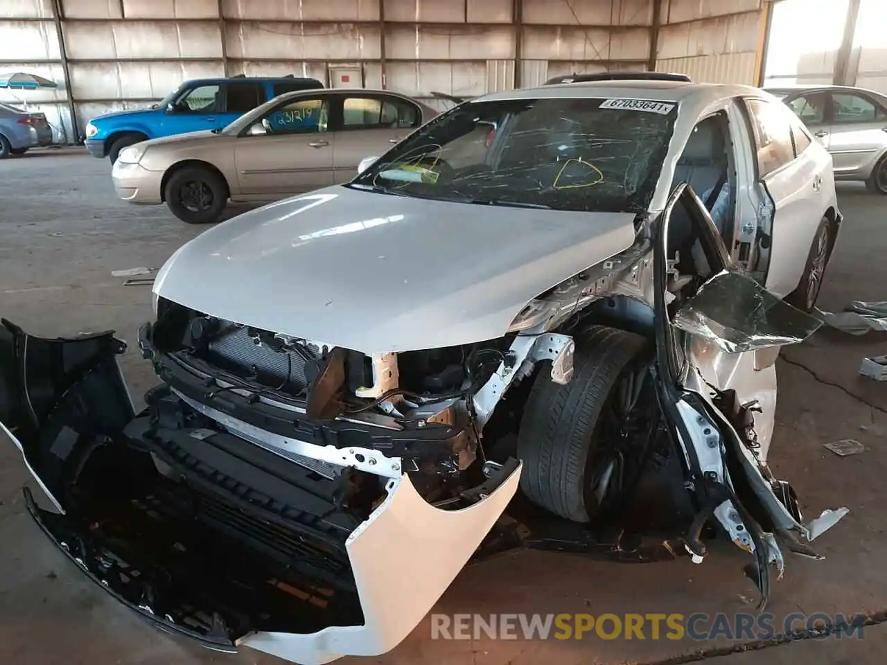 2 Photograph of a damaged car 4T1DZ1FB2MU064959 TOYOTA AVALON 2021