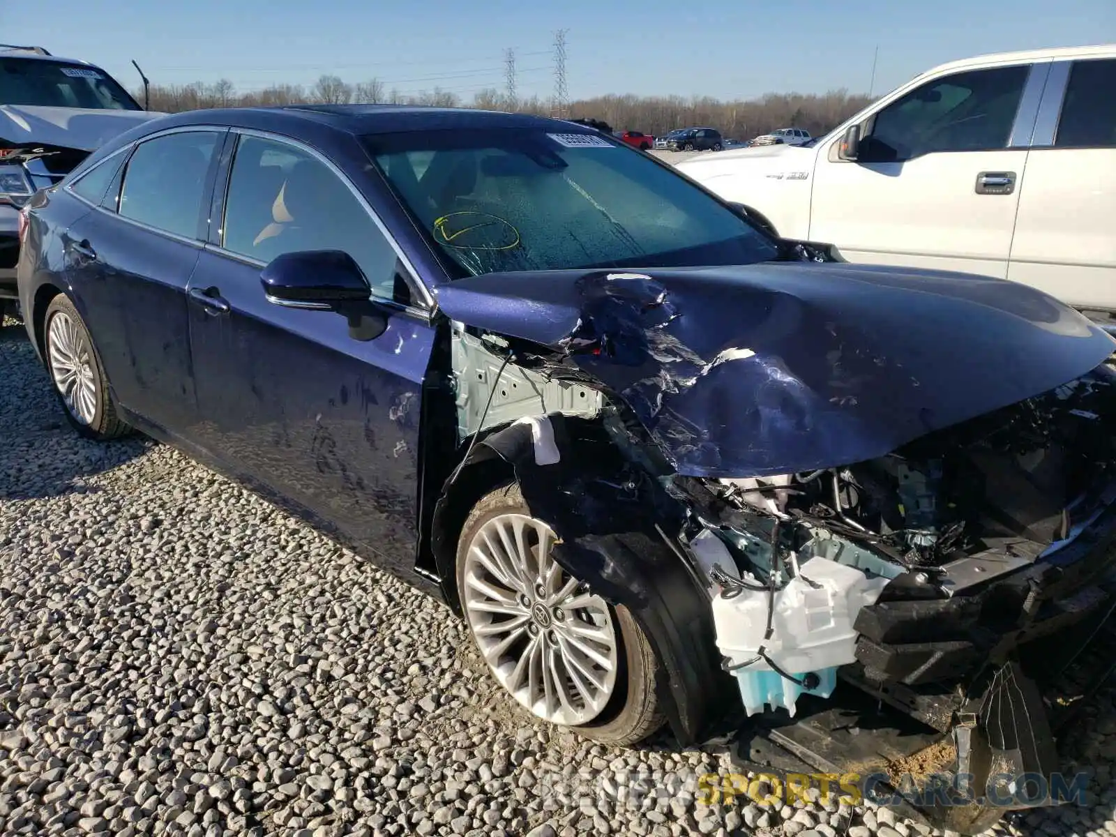 1 Photograph of a damaged car 4T1DZ1FB9MU056874 TOYOTA AVALON 2021