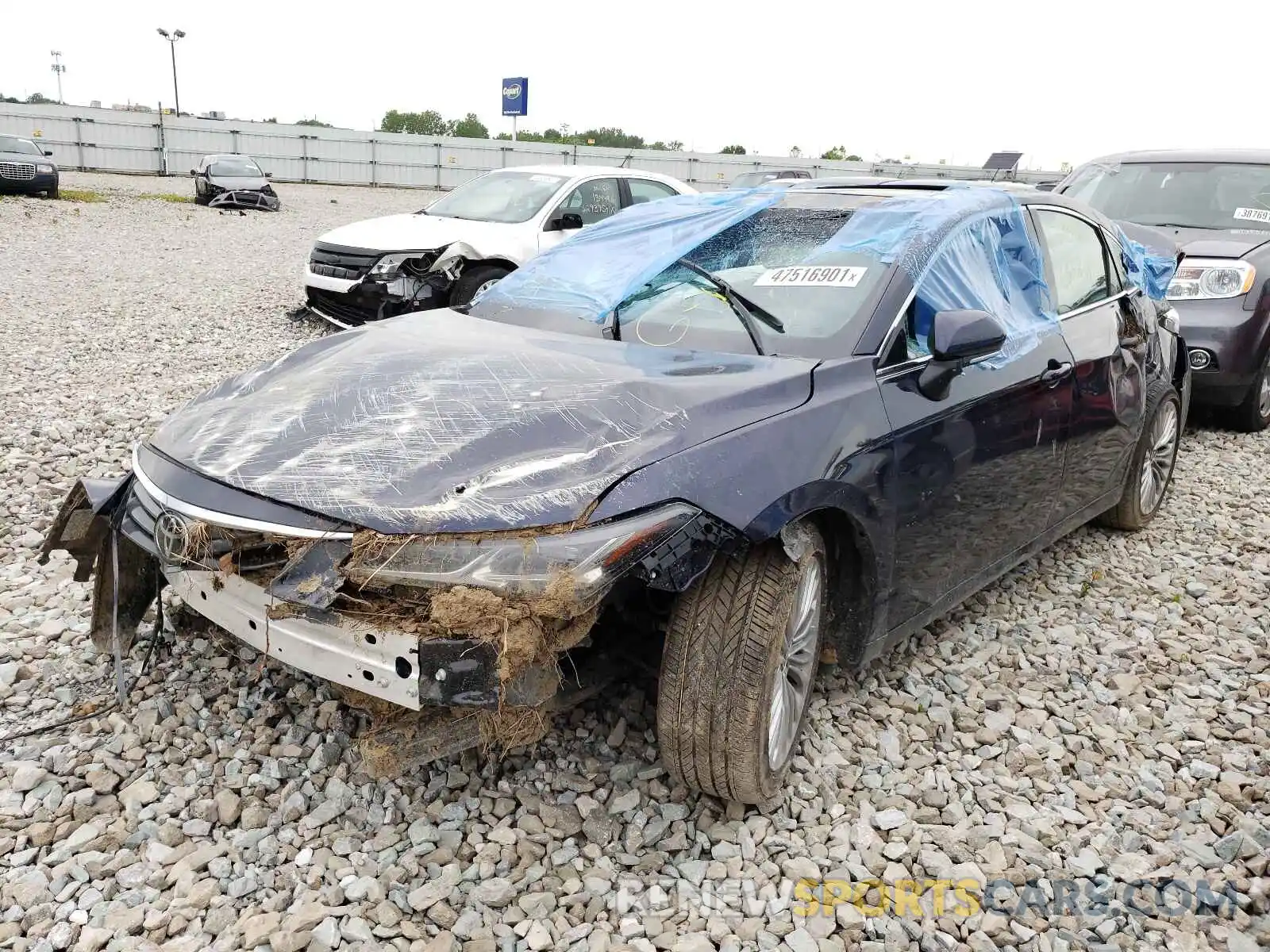 2 Photograph of a damaged car 4T1DZ1FBXMU061033 TOYOTA AVALON 2021