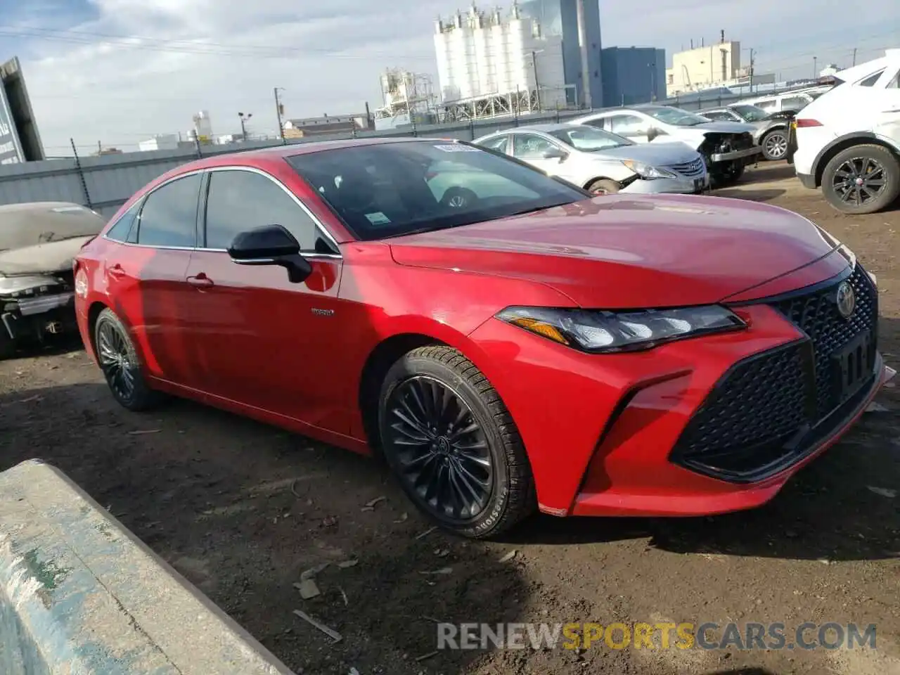 4 Photograph of a damaged car 4T1EA1AB0MU003743 TOYOTA AVALON 2021