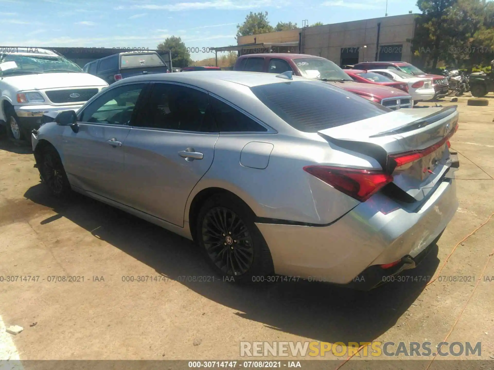 3 Photograph of a damaged car 4T1EA1AB0MU006030 TOYOTA AVALON 2021