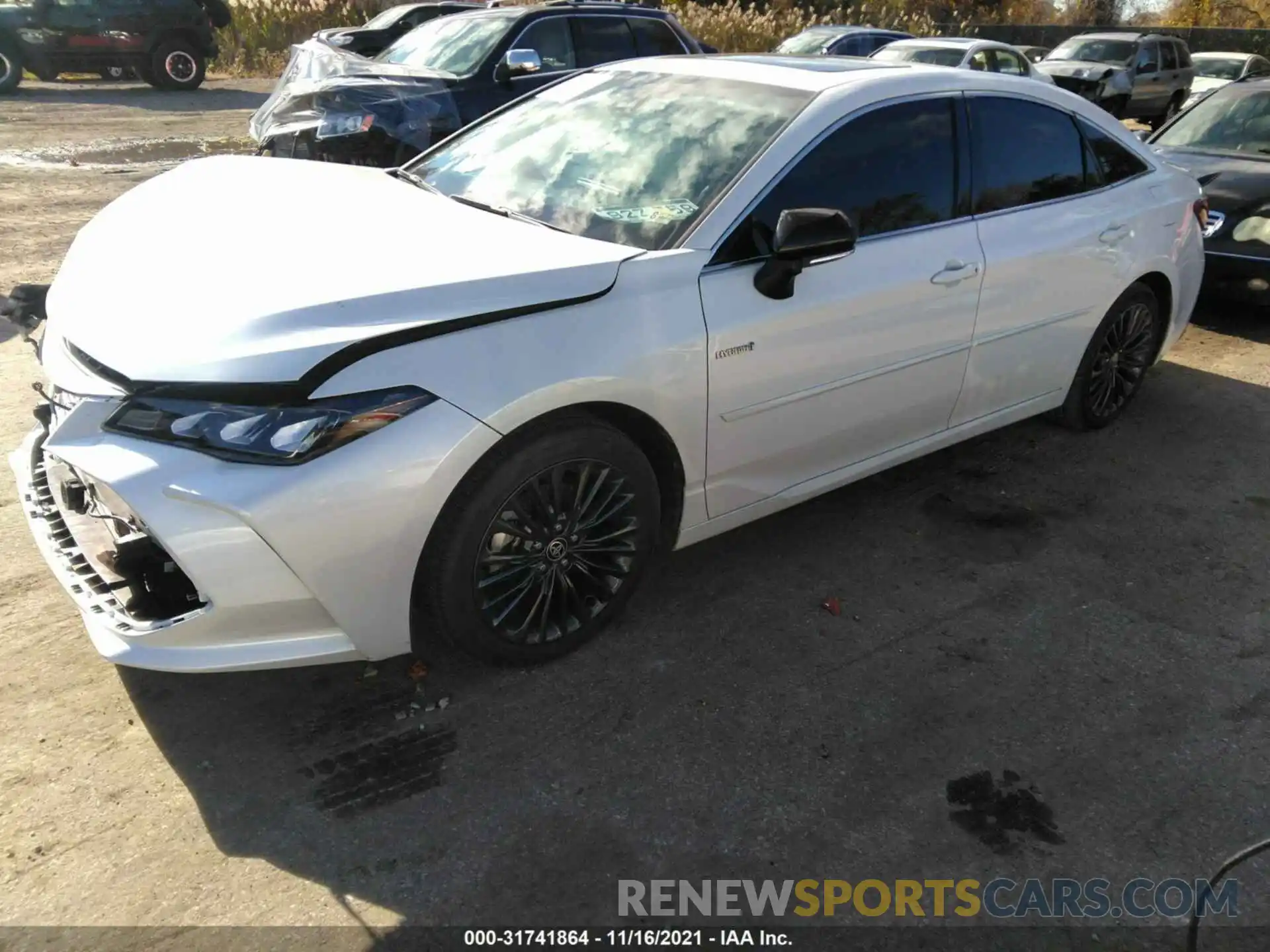 2 Photograph of a damaged car 4T1EA1AB3MU003221 TOYOTA AVALON 2021