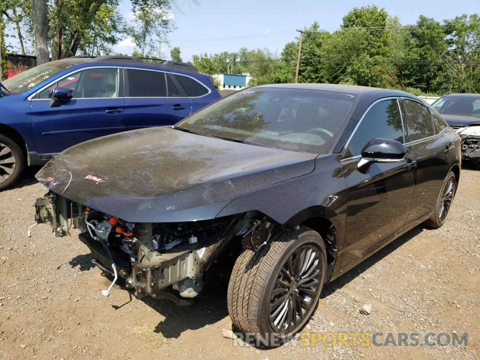 2 Photograph of a damaged car 4T1EA1AB3MU004269 TOYOTA AVALON 2021