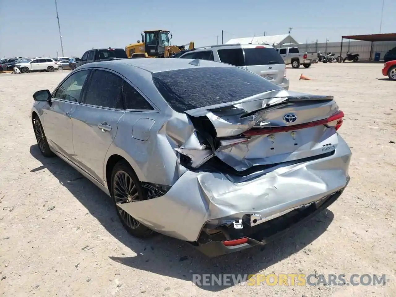 3 Photograph of a damaged car 4T1EA1AB4MU001011 TOYOTA AVALON 2021